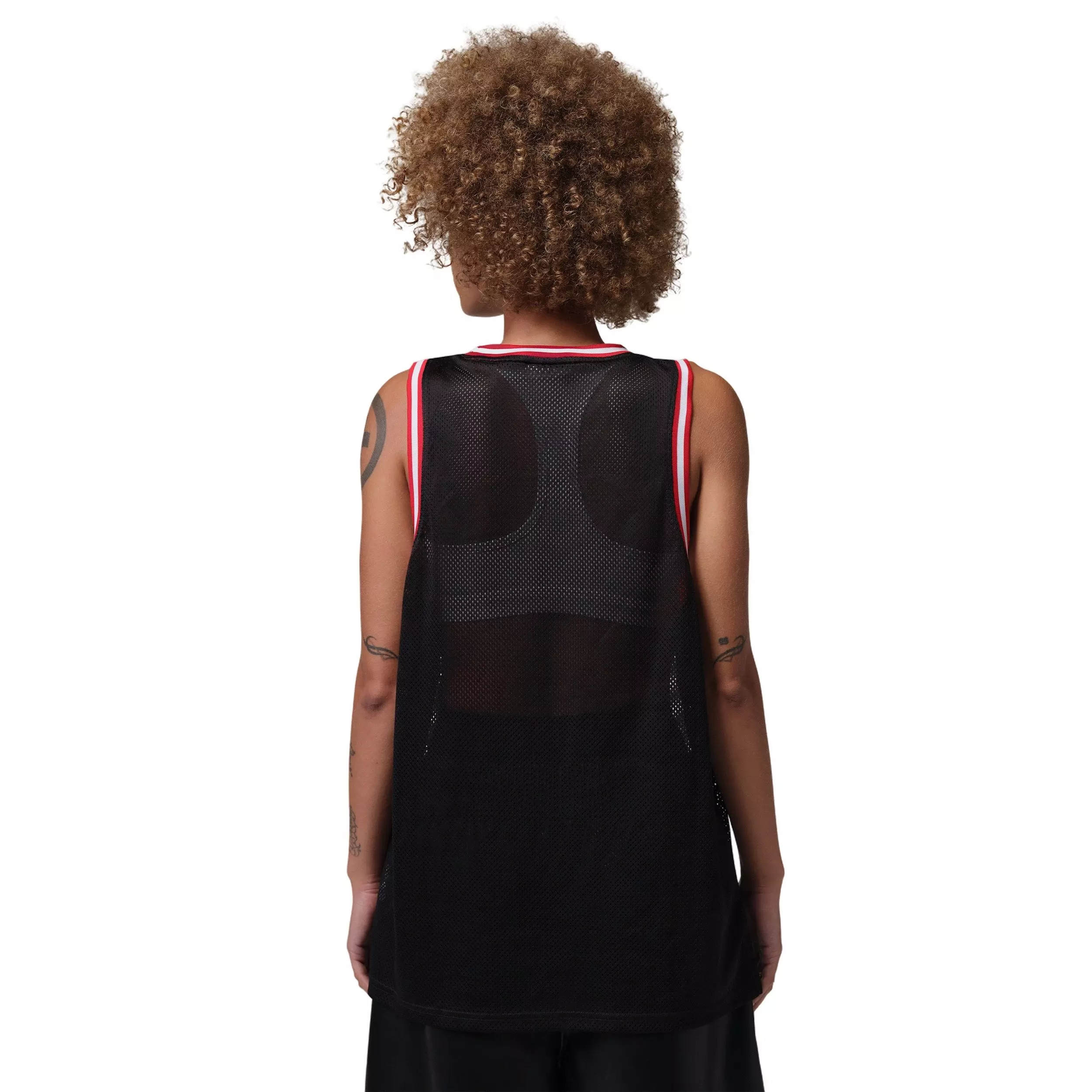 Jordan Women's Brooklyn Jersey - BLACK/RED