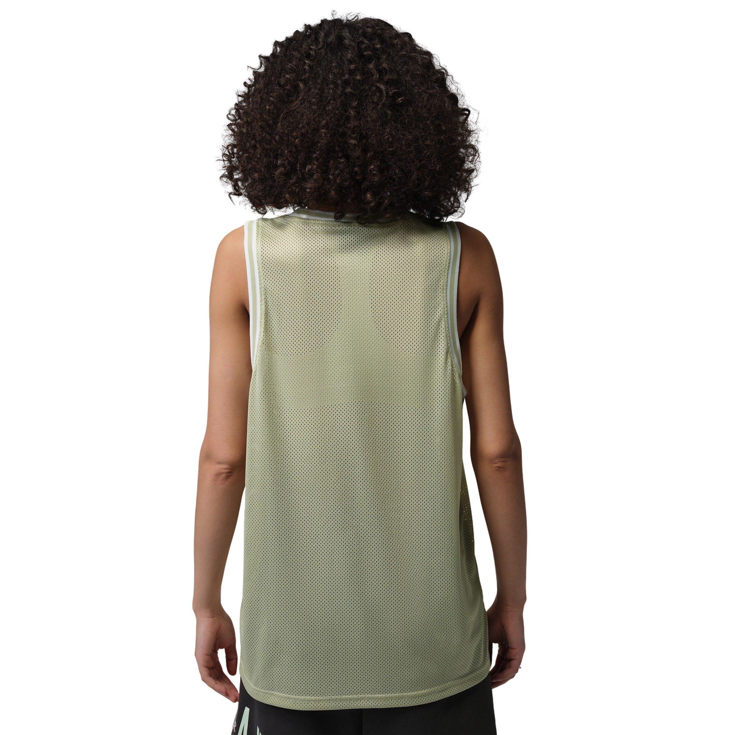 Jordan Women's Brooklyn Jersey - OLIVE/BLACK Thumbnail View 2