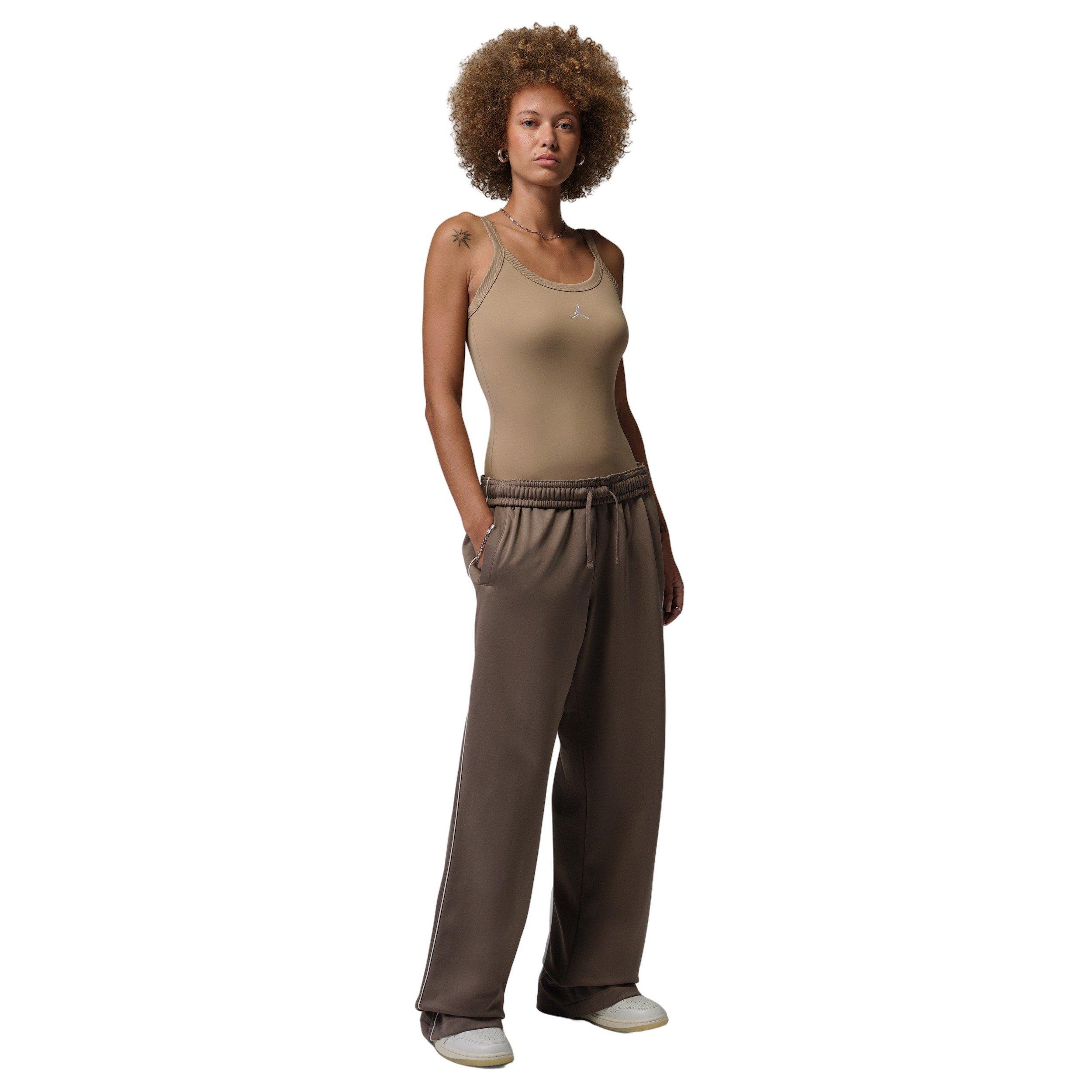 Jordan Women's Brooklyn Essentials Tank Bodysuit - KHAKI Thumbnail View 5