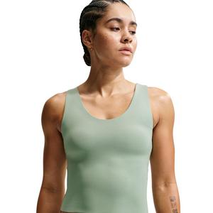 Nike Women's Zenvy Dri-FIT Tank Top - Steam/White