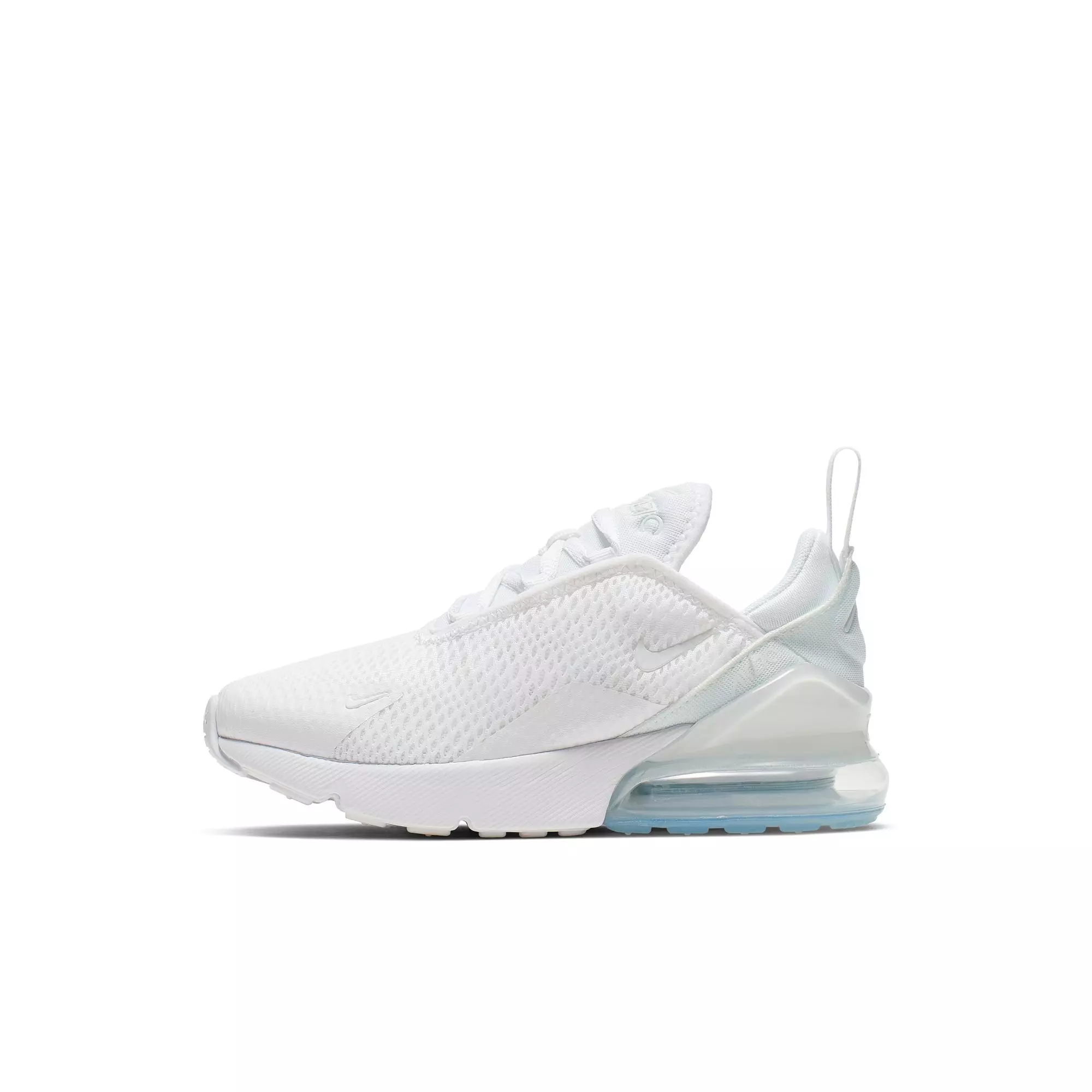 Nike Air Max 270 "White" Preschool Girls' Shoe - WHITE