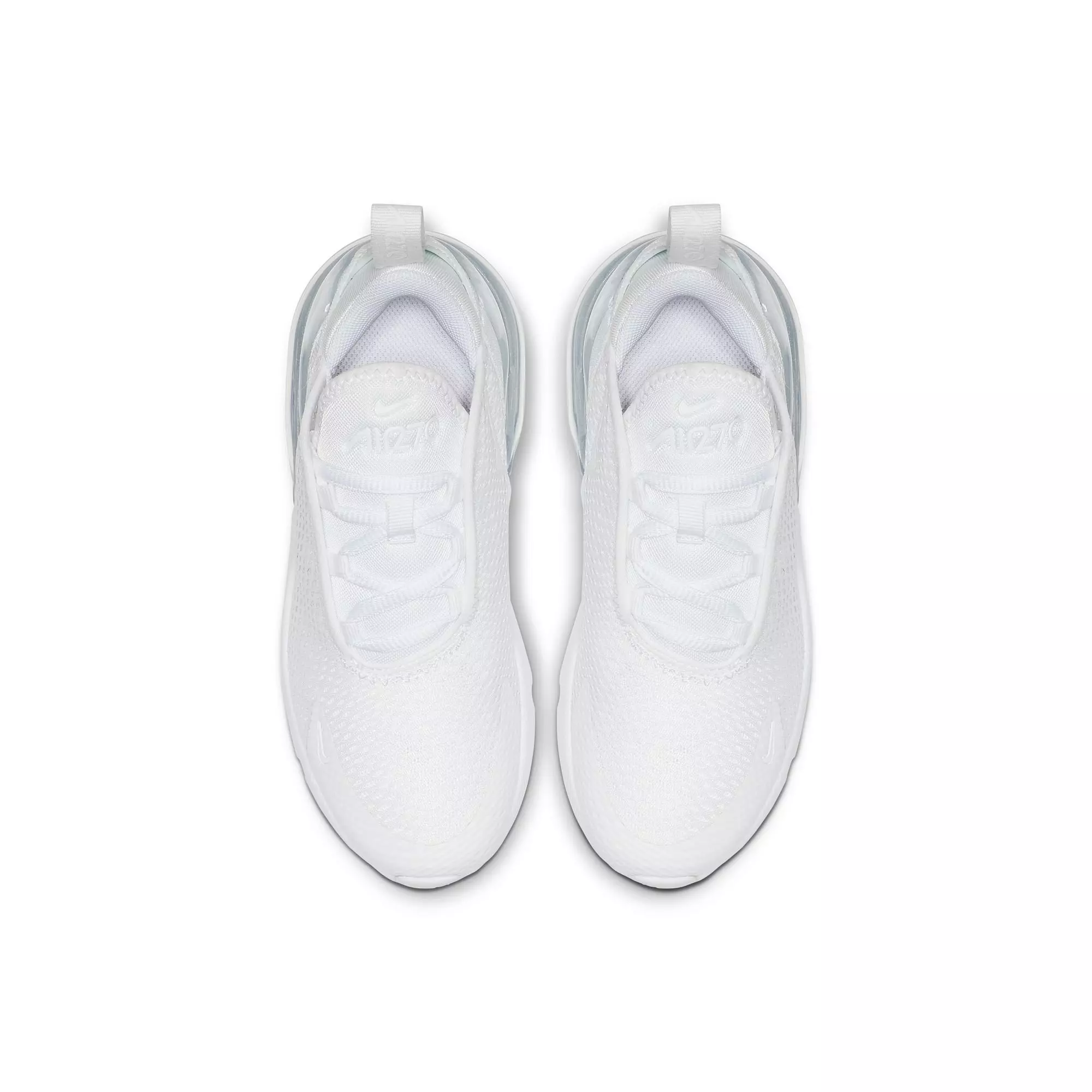 Nike Air Max 270 "White" Preschool Girls' Shoe - WHITE