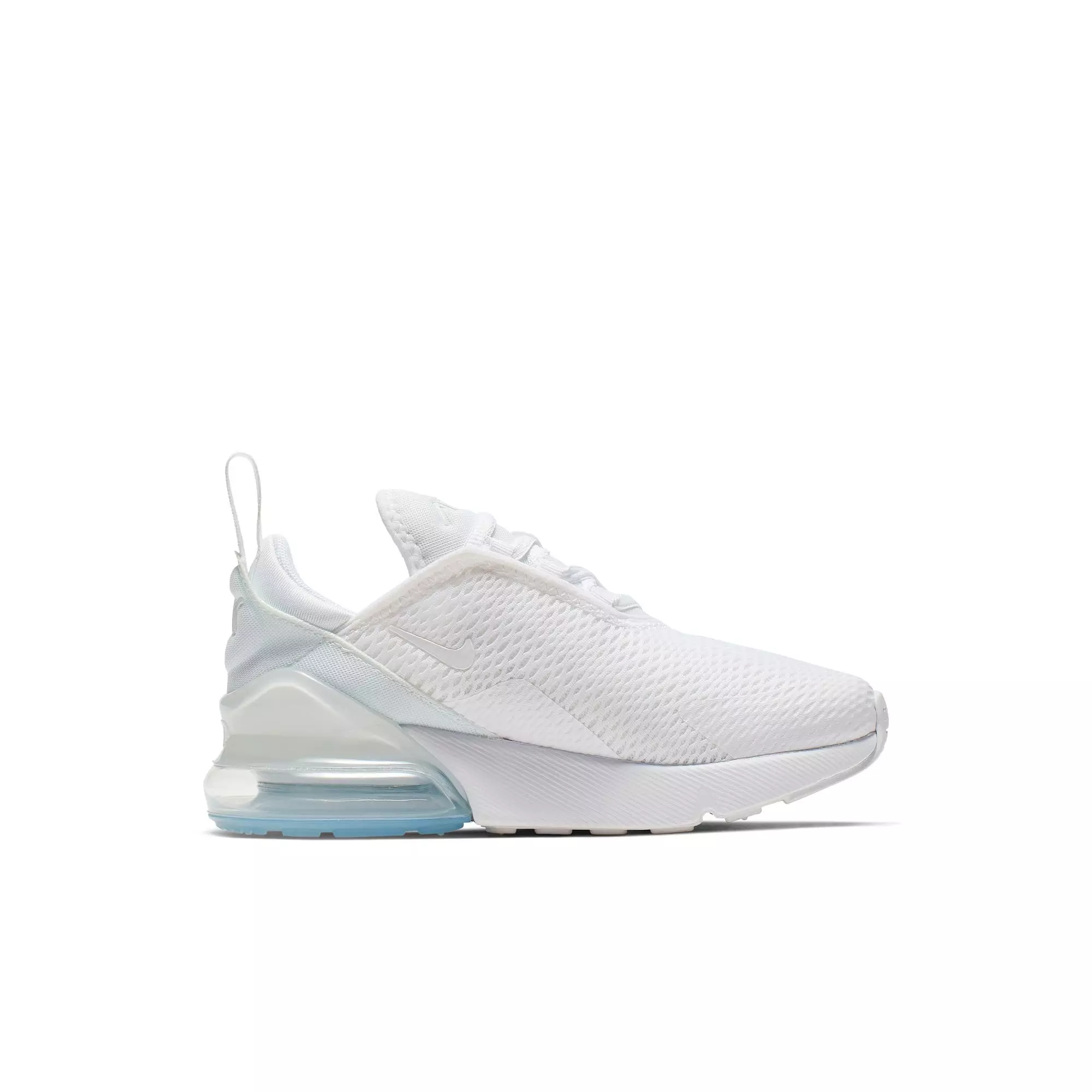 Nike Air Max 270 "White" Preschool Girls' Shoe - WHITE