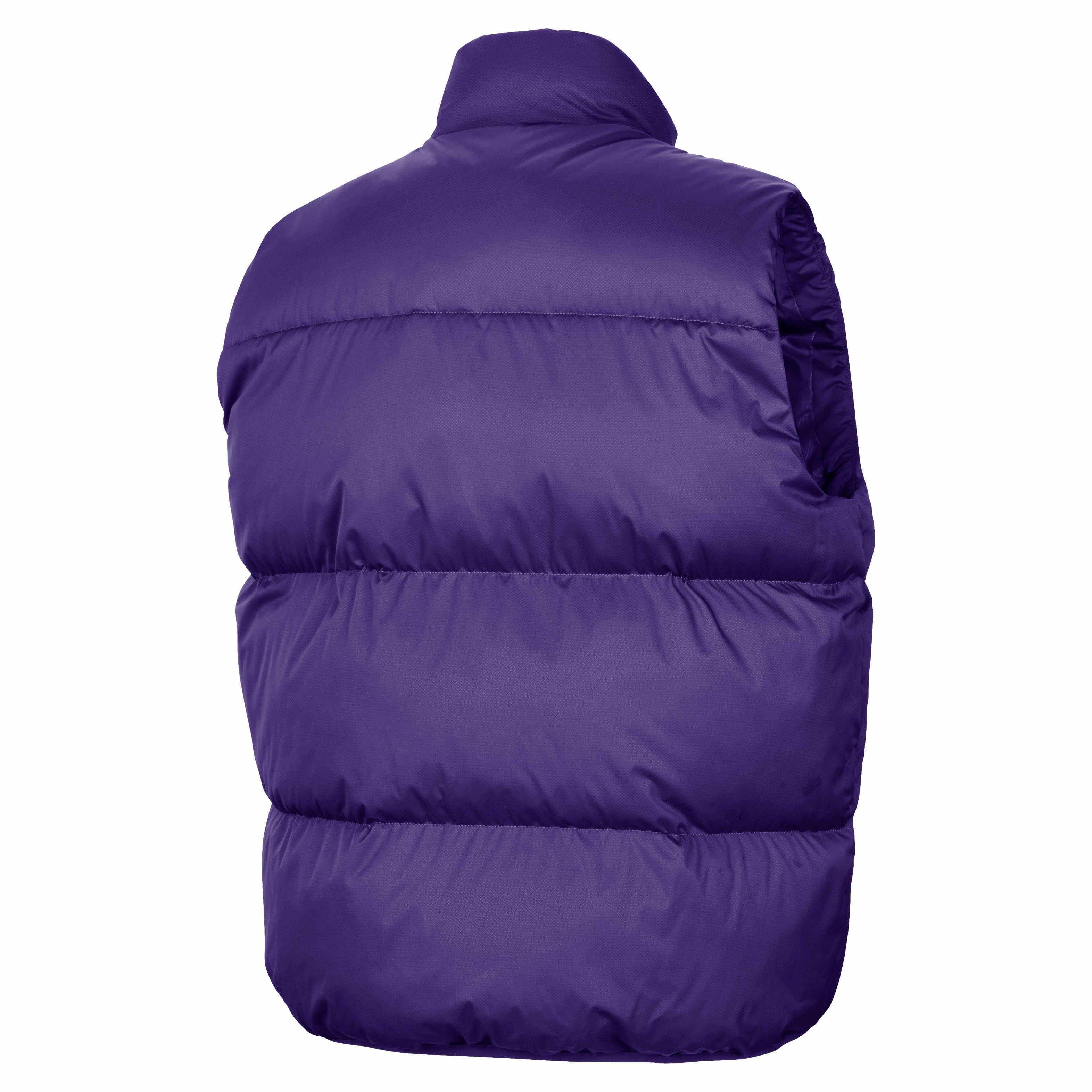 Nike Men's NBA LA Lakers CE Puffer Vest - PURPLE Thumbnail View 2