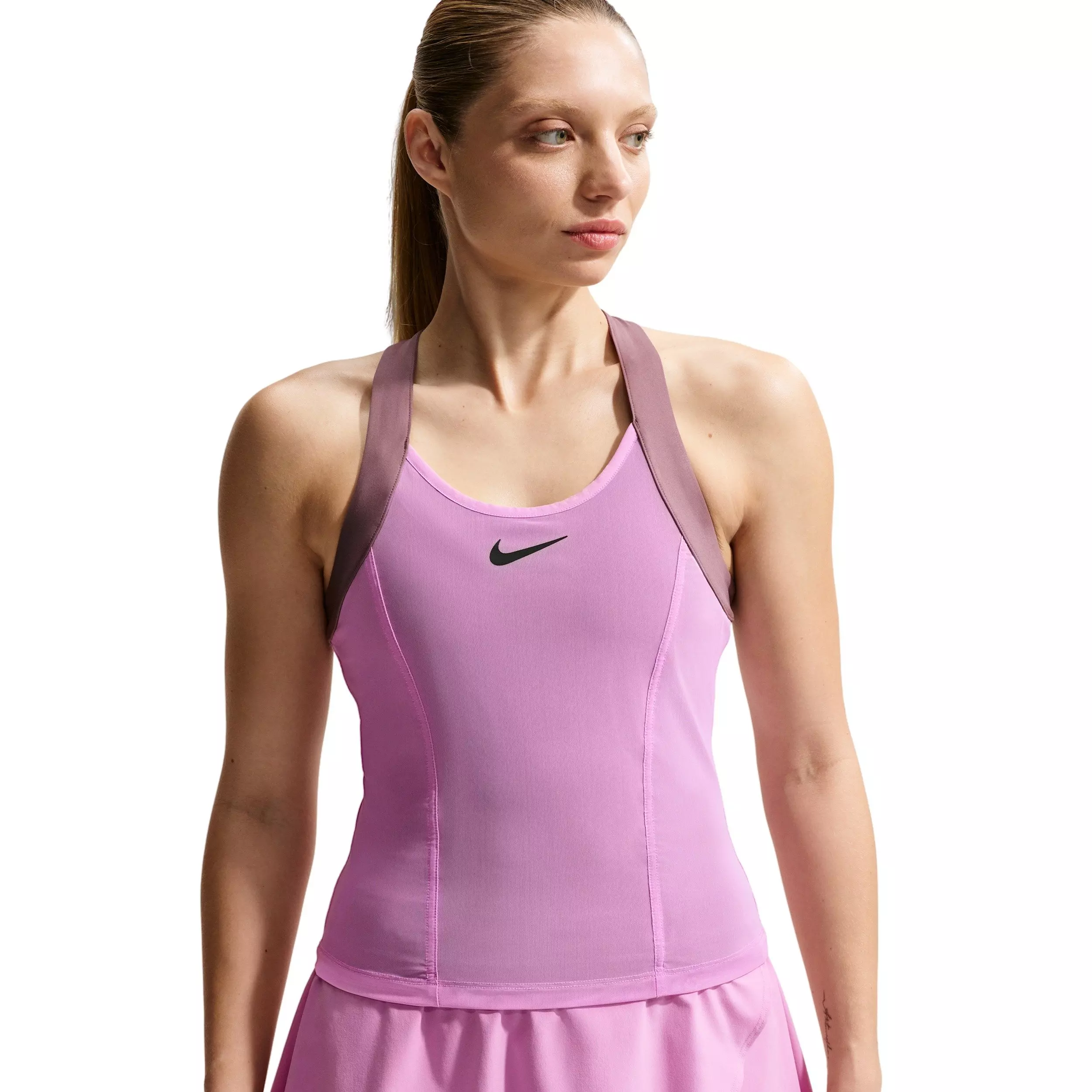 Nike Women's Court Slam Tennis Tank Top - PURPLE