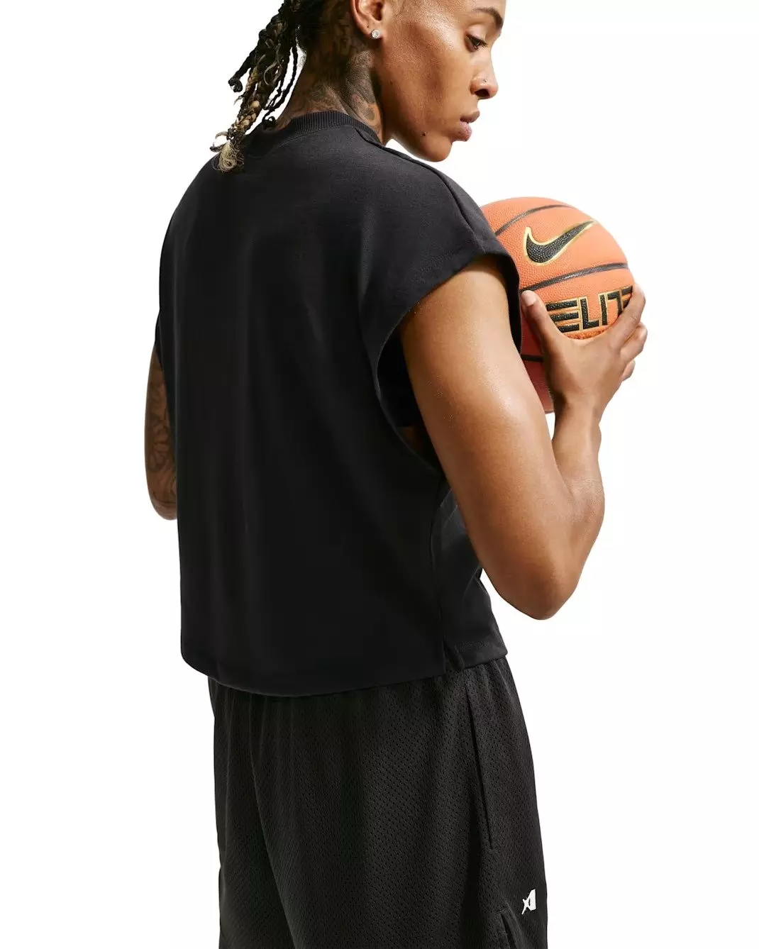 Nike A'ja Wilson Basketball Tank Top - Black - BLACK/WHITE
