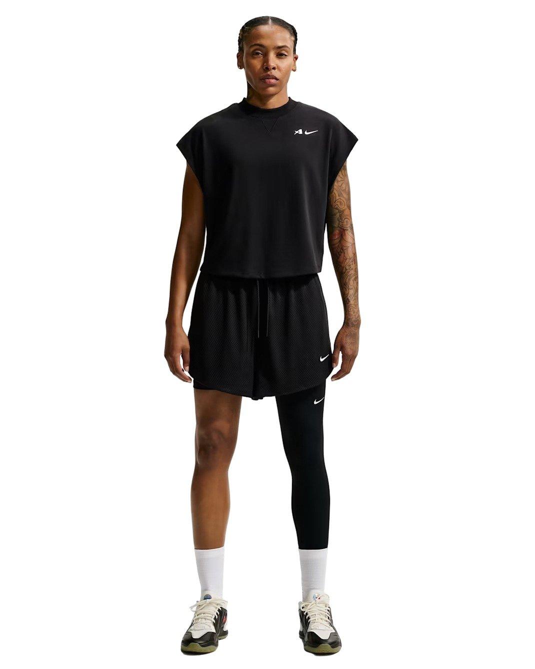 Nike A'ja Wilson Basketball Tank Top - Black - BLACK/WHITE Thumbnail View 4