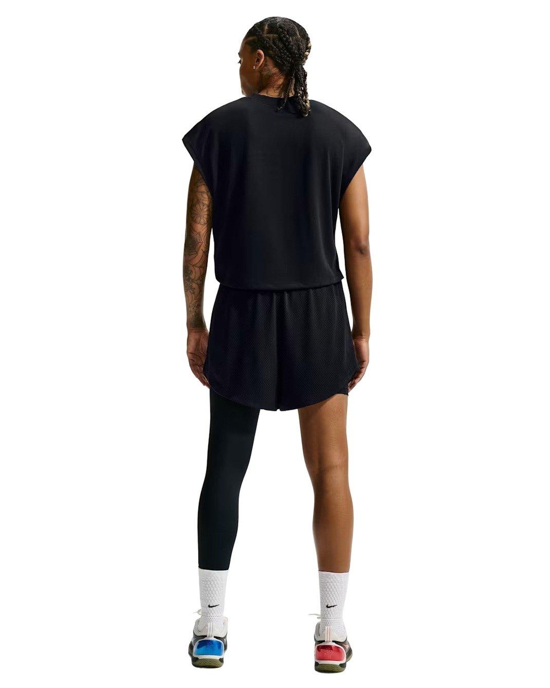 Nike A'ja Wilson Basketball Tank Top - Black - BLACK/WHITE Thumbnail View 5