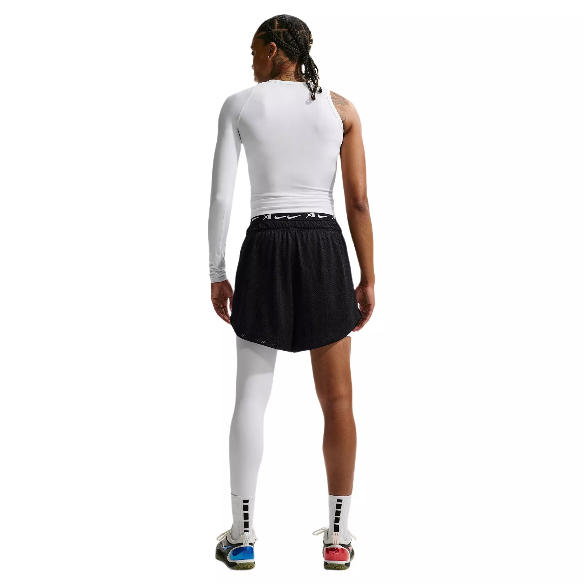 Nike A'ja Wilson Women's A'symmetric Reversible Dri-FIT Basketball Top - WHITE/BLACK