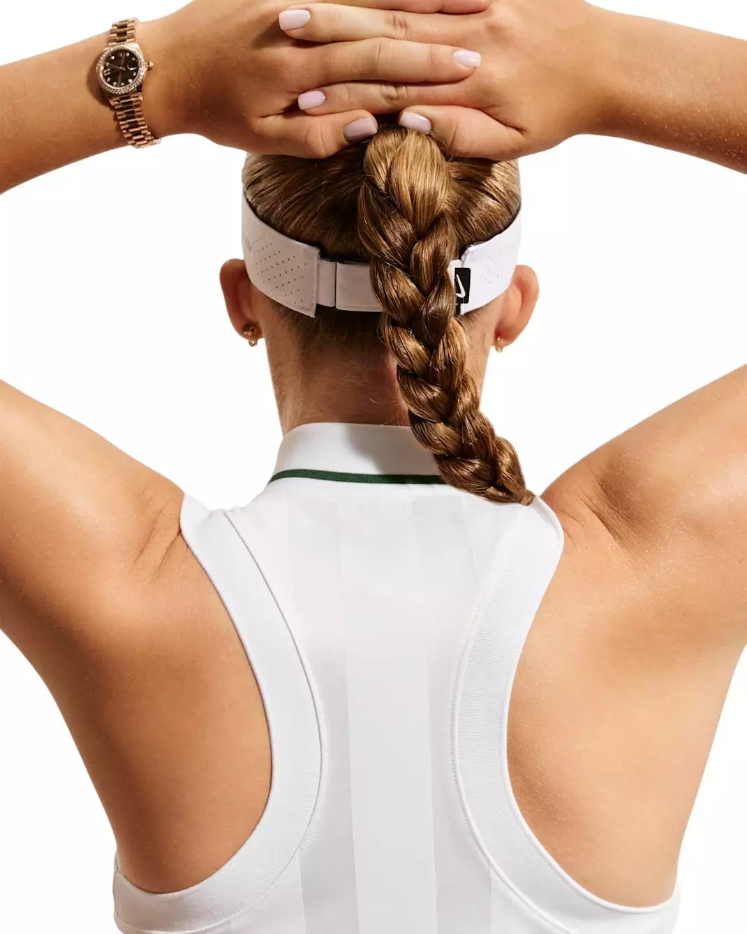 Nike Women's Court Slam Dri-FIT Tank - White - WHITE