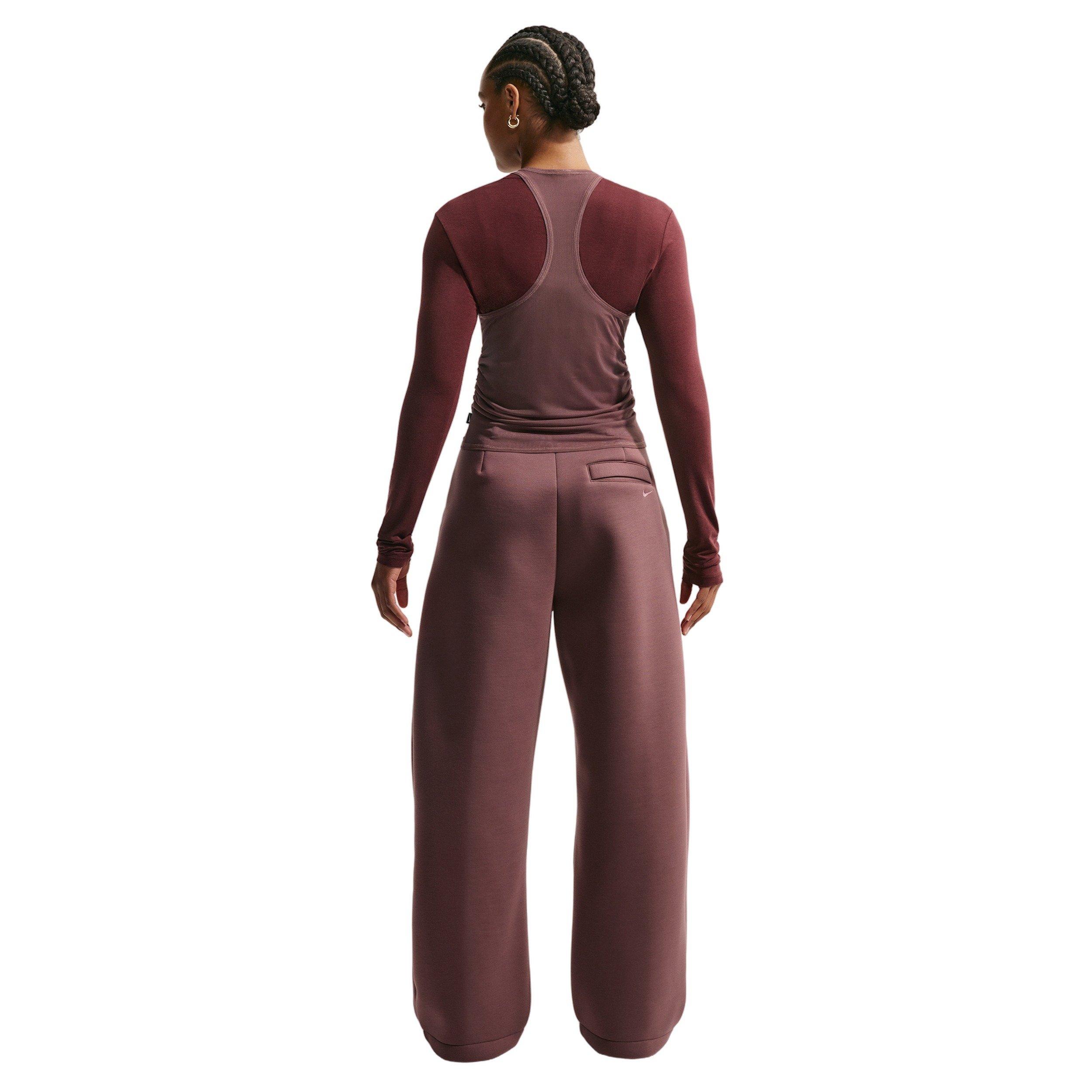 Nike Women's Sportswear Tight Sheer Tank Top - PURPLE Thumbnail View 5