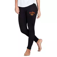 College Concepts Women's Iowa State Cyclones Fraction Legging - BLACK