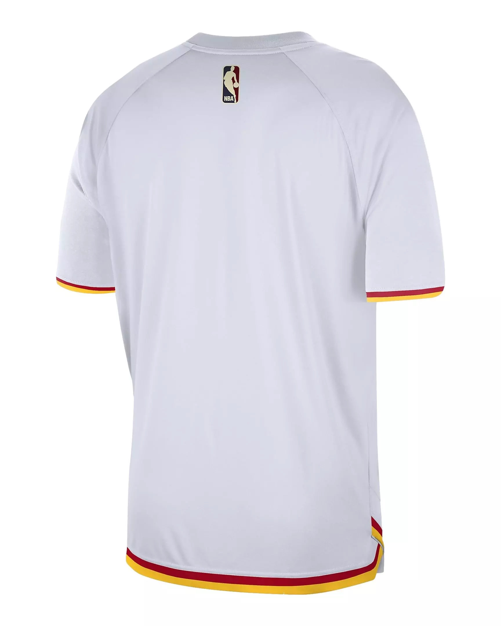 Nike Men's Golden State Warriors Hardwood Classics Dri-FIT NBA Short-Sleeve Pregame T-Shirt - White - WHITE