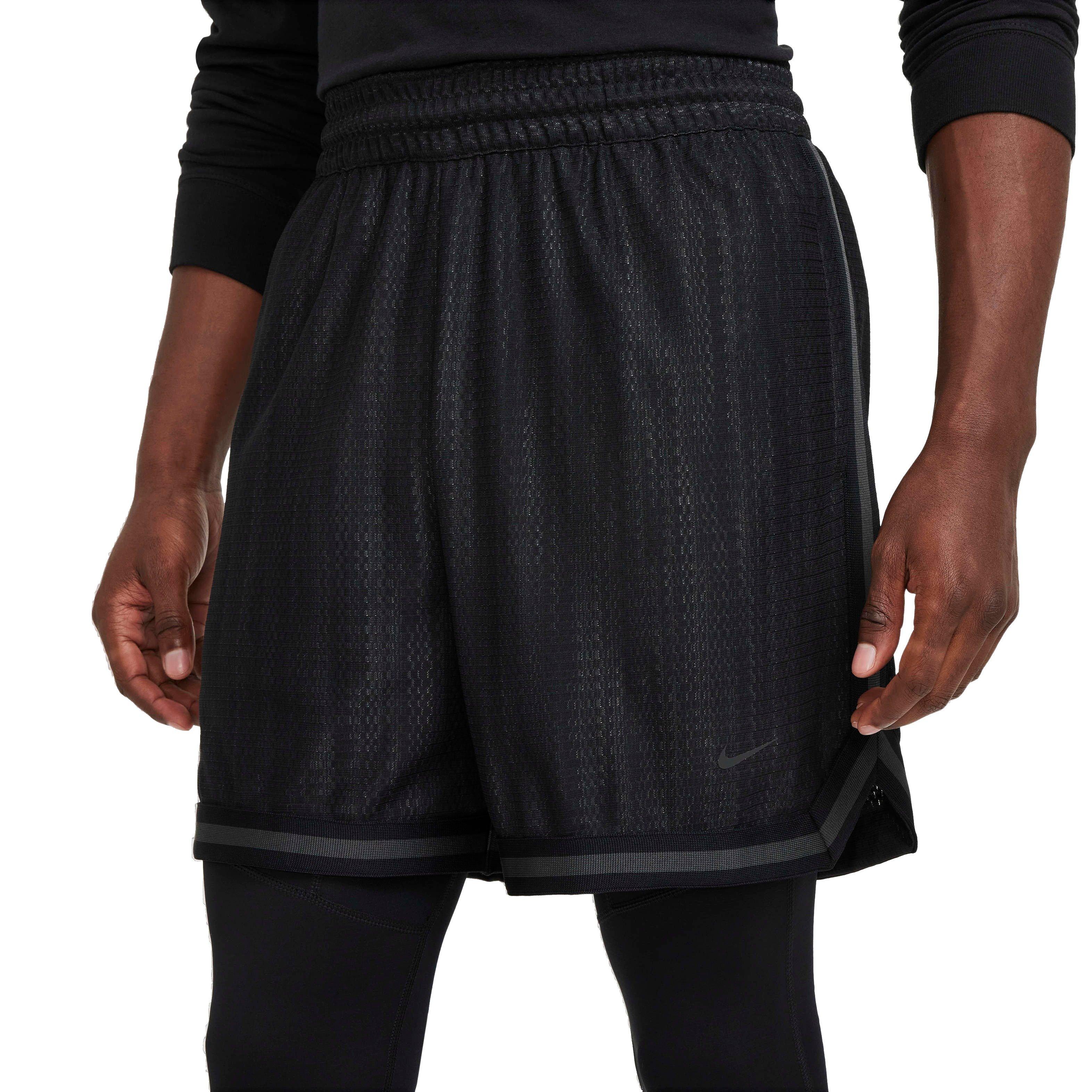Nike Men's LeBron 6" DNA 3-in-1 Basketball Shorts - BLACK Thumbnail View 1