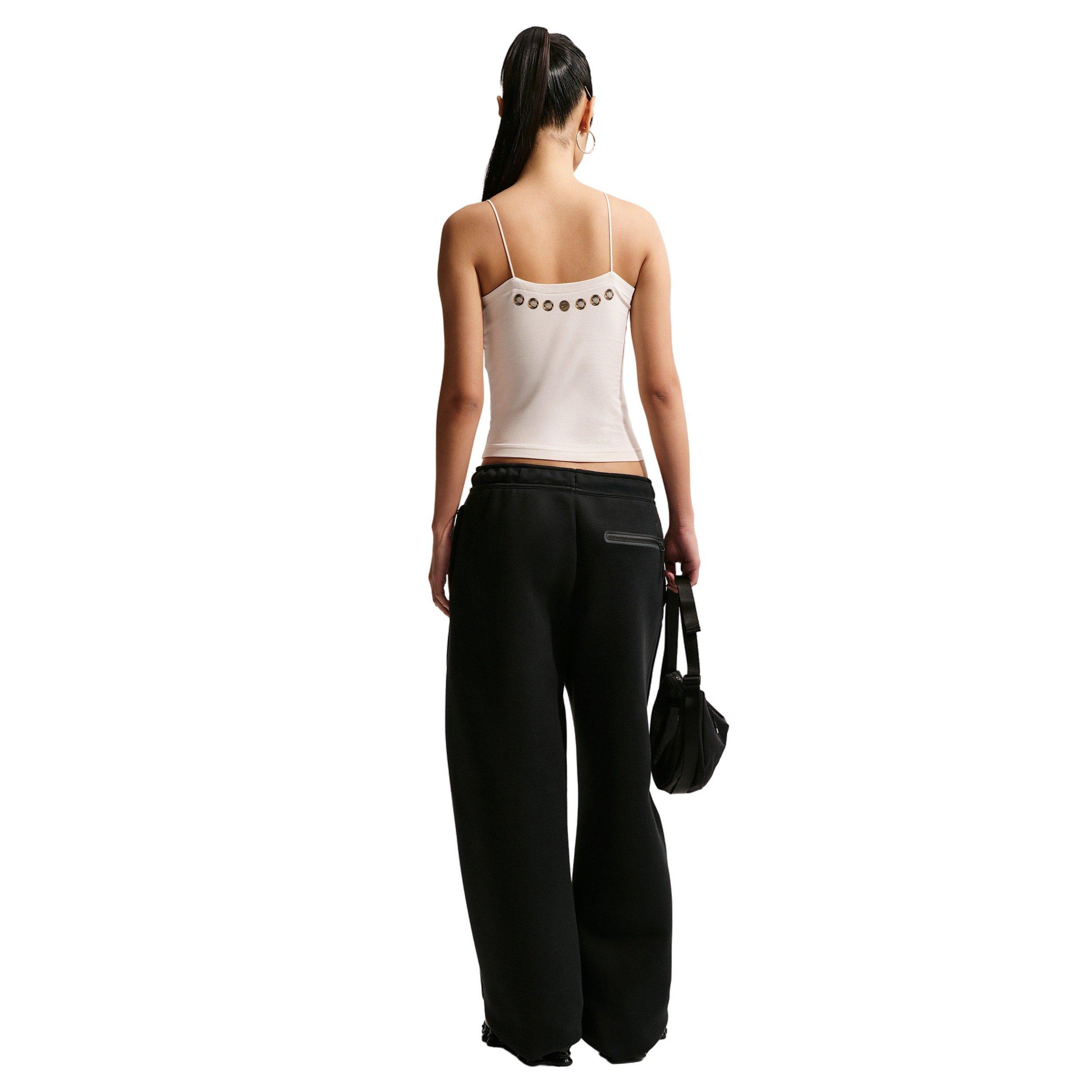 Nike Women's Sportswear Chill Knit Tight Cami Tank - BROWN Thumbnail View 2