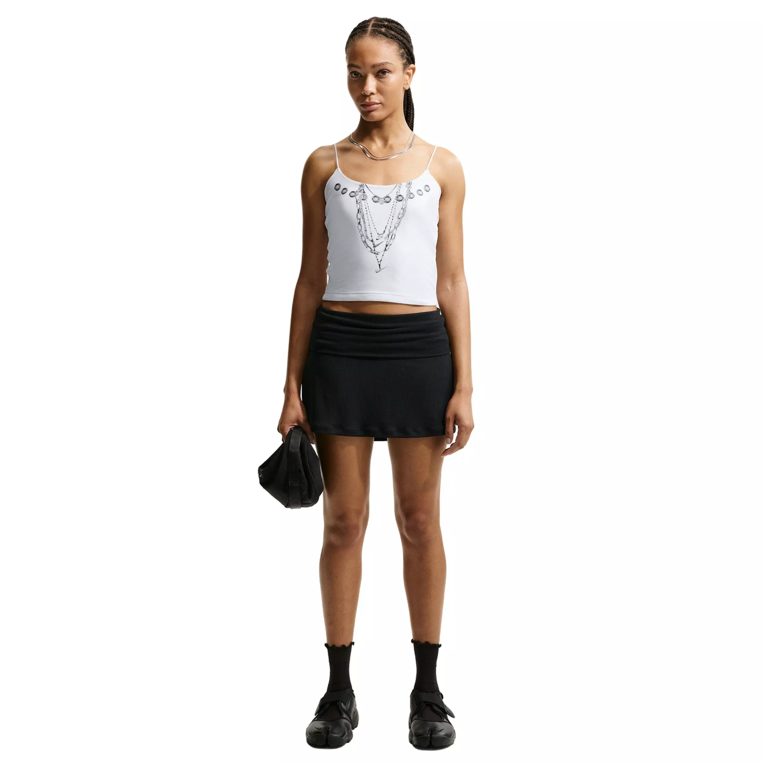 Nike Women's Sportswear Chill Knit Tight Cami Tank - OFF-WHITE