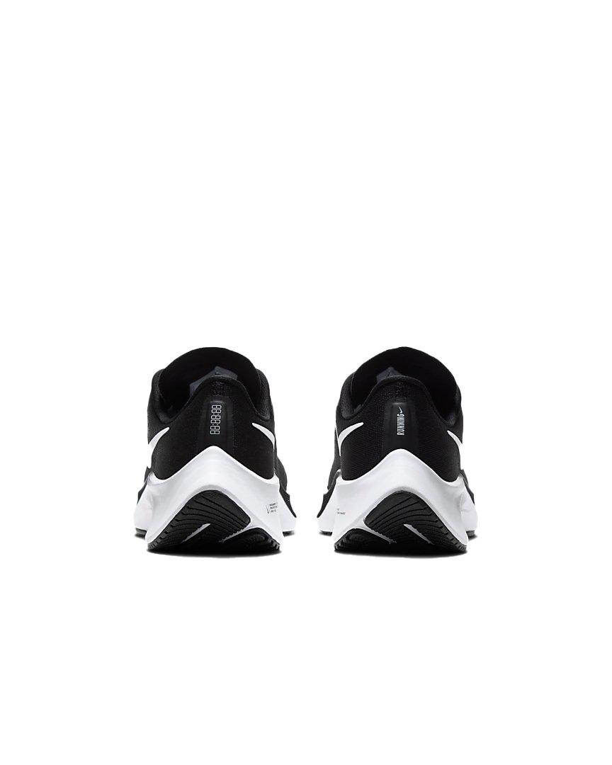Nike Air Zoom Pegasus 37 "Black/White" Grade School Boys' Running Shoe - BLACK/WHITE Thumbnail View 4