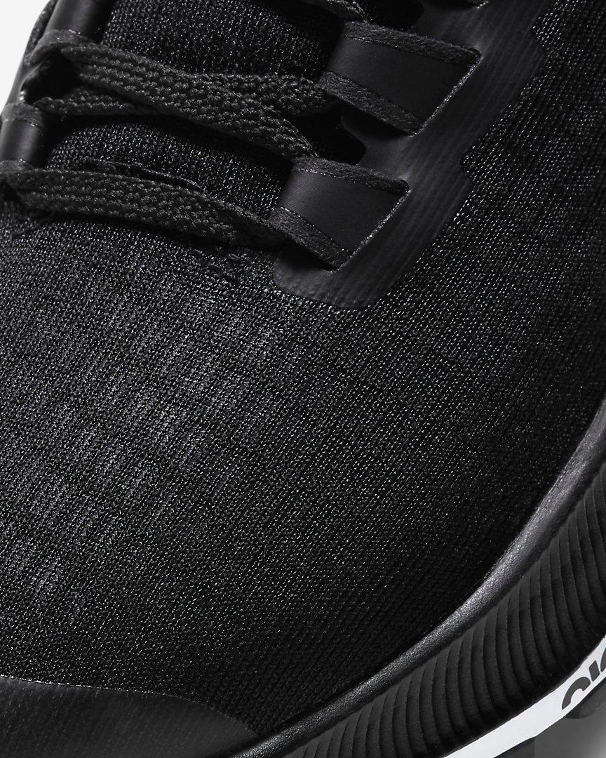 Nike Air Zoom Pegasus 37 "Black/White" Grade School Boys' Running Shoe - BLACK/WHITE Thumbnail View 7