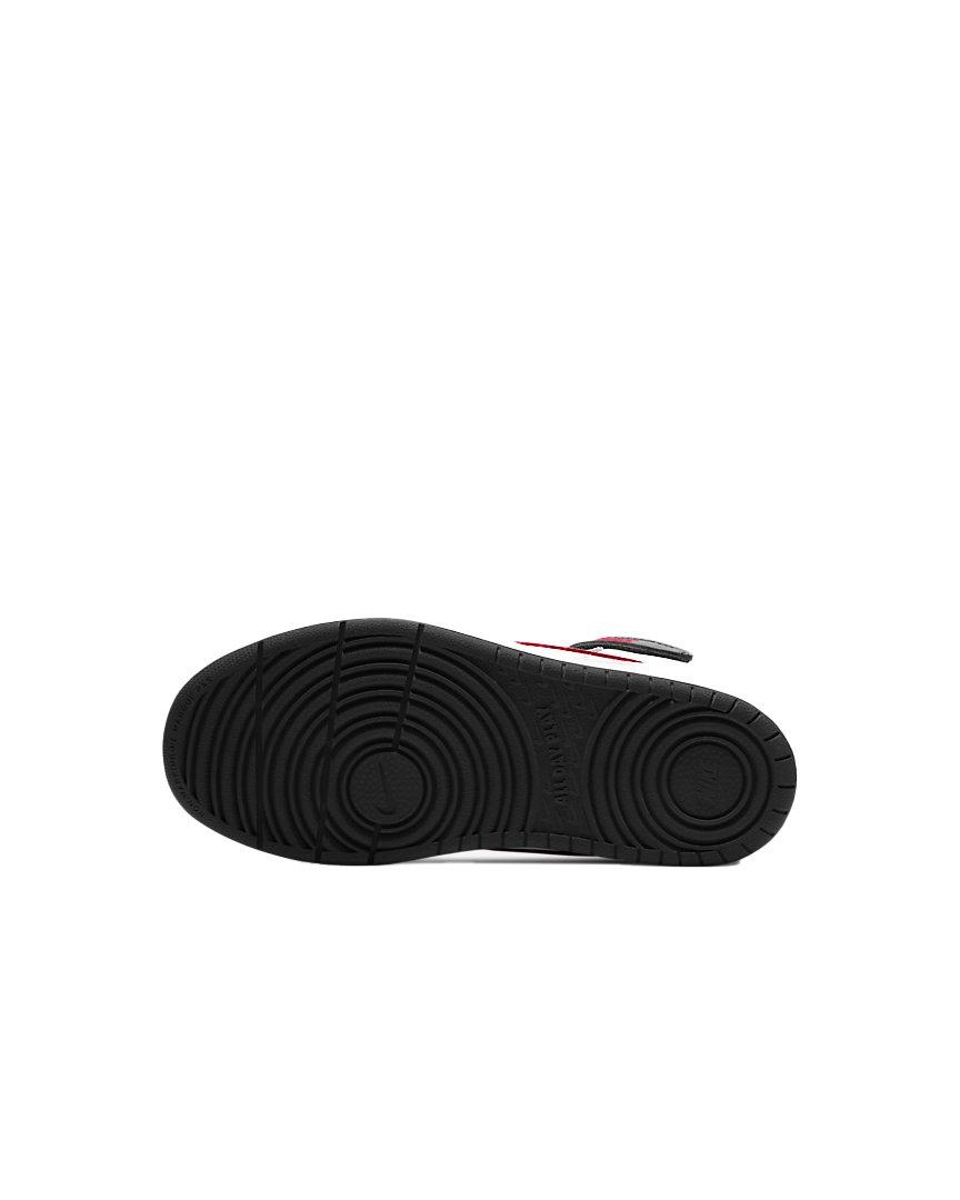 Nike Court Borough Mid 2 Preschool Boys' "White/Black/Red" Shoe