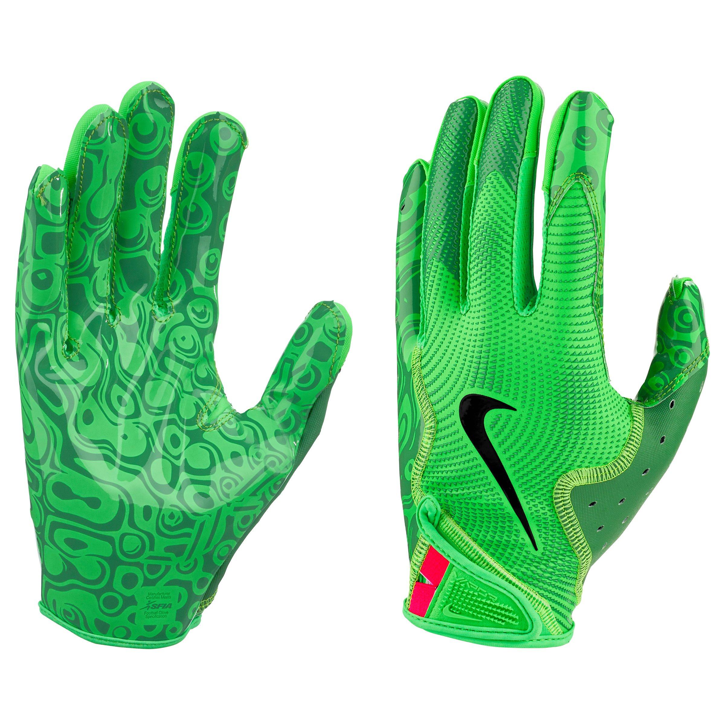 Nike Adult Vapor Jet 8.0 Energy Football Gloves Green