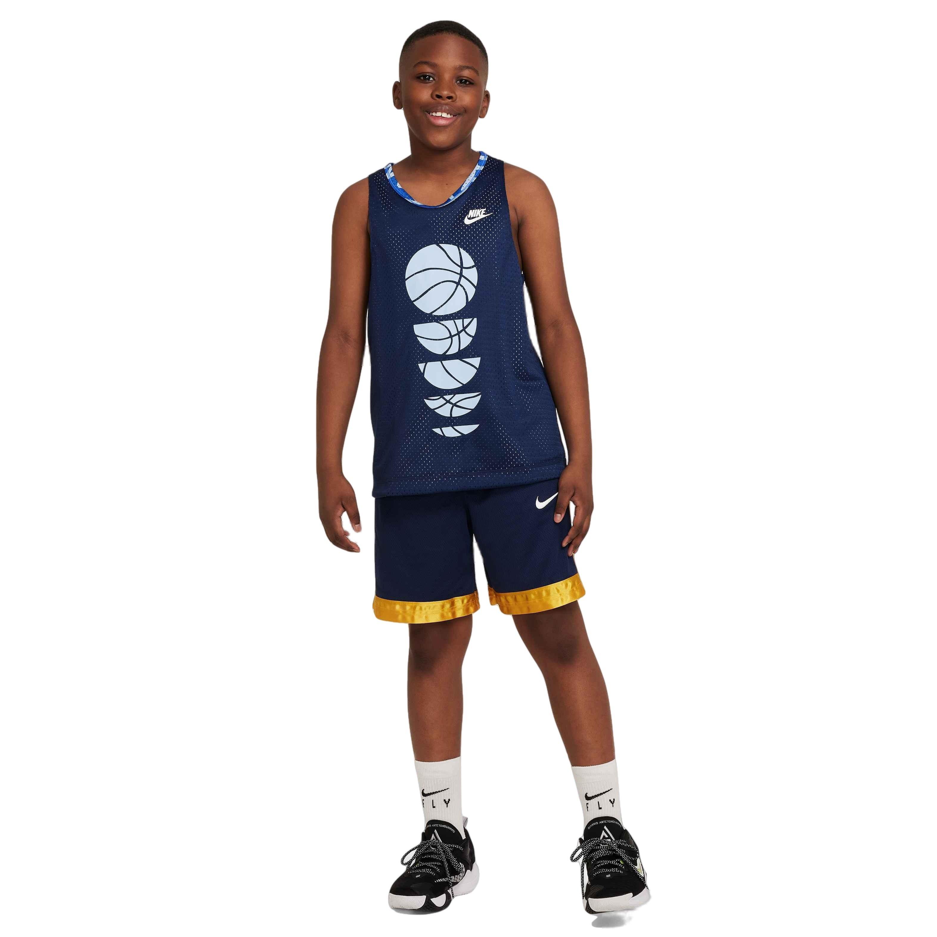 Nike, Shirts & Tops, New Nike Core Reversible Purple White Basketball  Practice Jersey Youth L