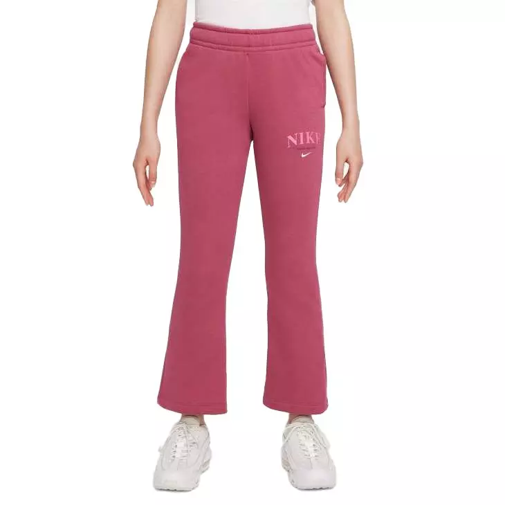 Nike Big Girls' Sportswear Trend Fleece Pants - PURPLE