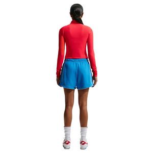 Nike Women's Sportswear Chill Knit Tight 1/4 Zip Long Sleeve Ribbed Top