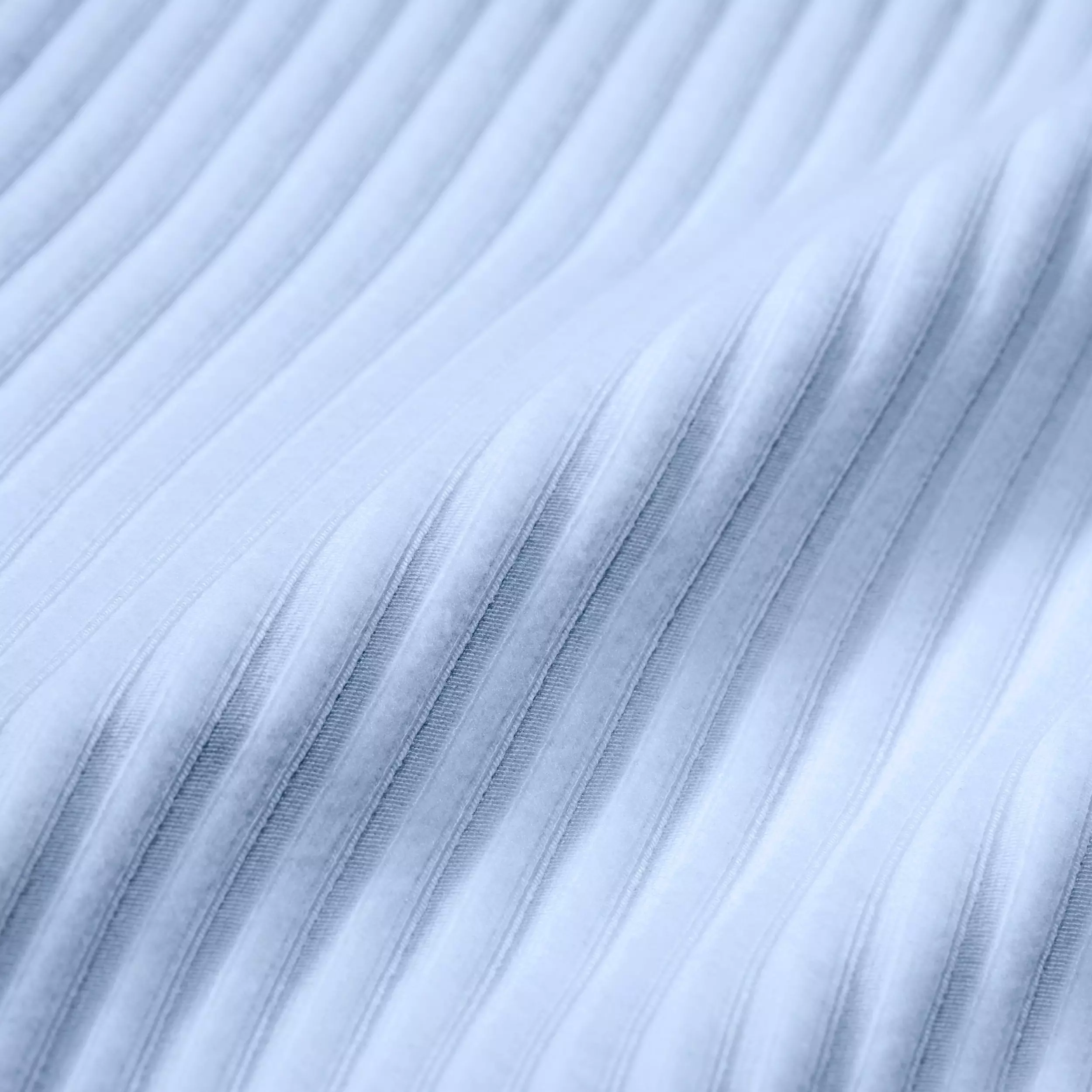 Nike Women's Sportswear Chill Knit Tight 1/4 Zip Long Sleeve Ribbed Top - BLUE