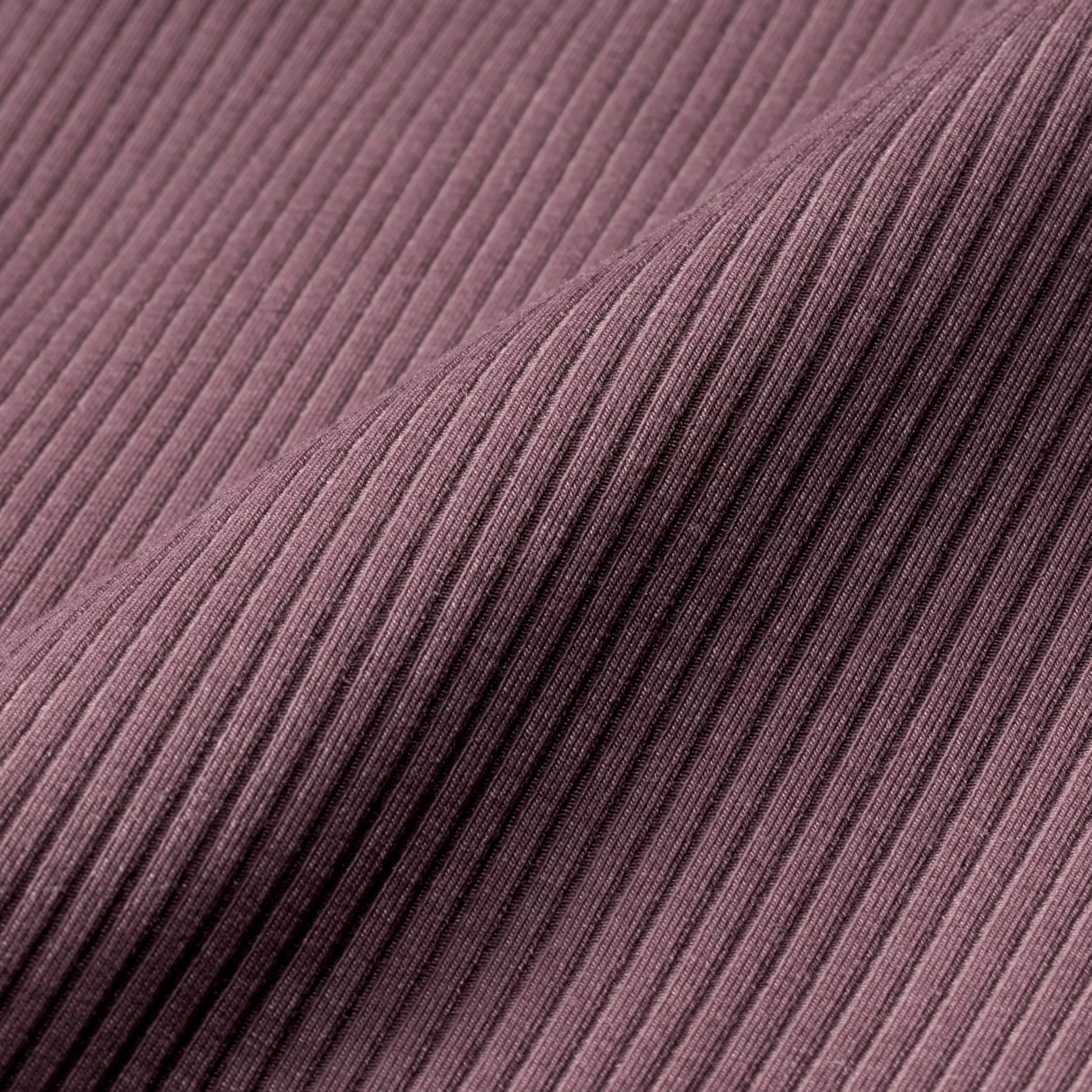 Nike Women's Sportswear Chill Knit Tight 1/4 Zip Long Sleeve Ribbed Top - PURPLE