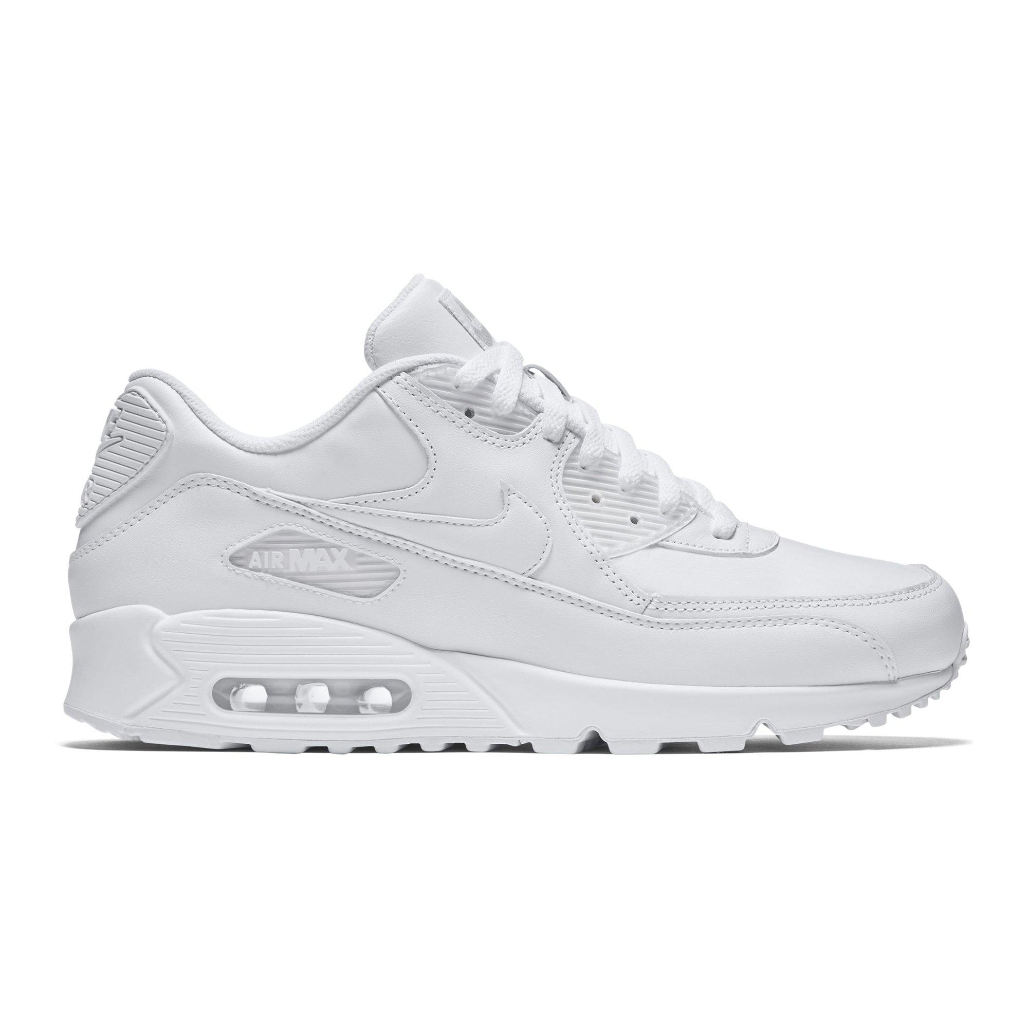 air max 90 white leather men's