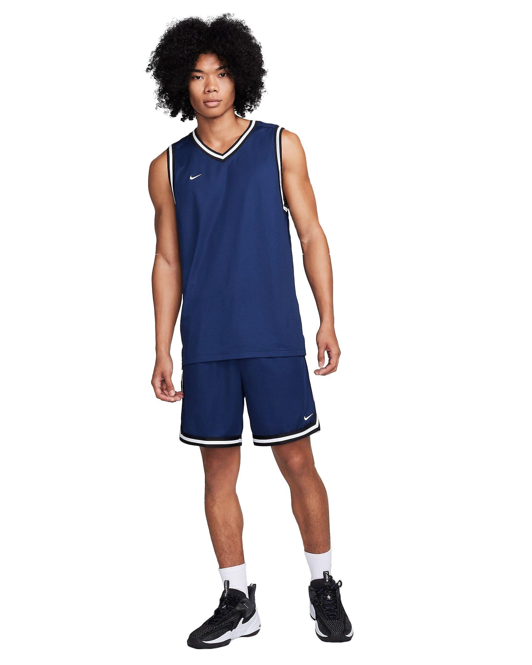 Nike Men's DNA Dri-FIT 8" Basketball Shorts - NAVY Thumbnail View 7