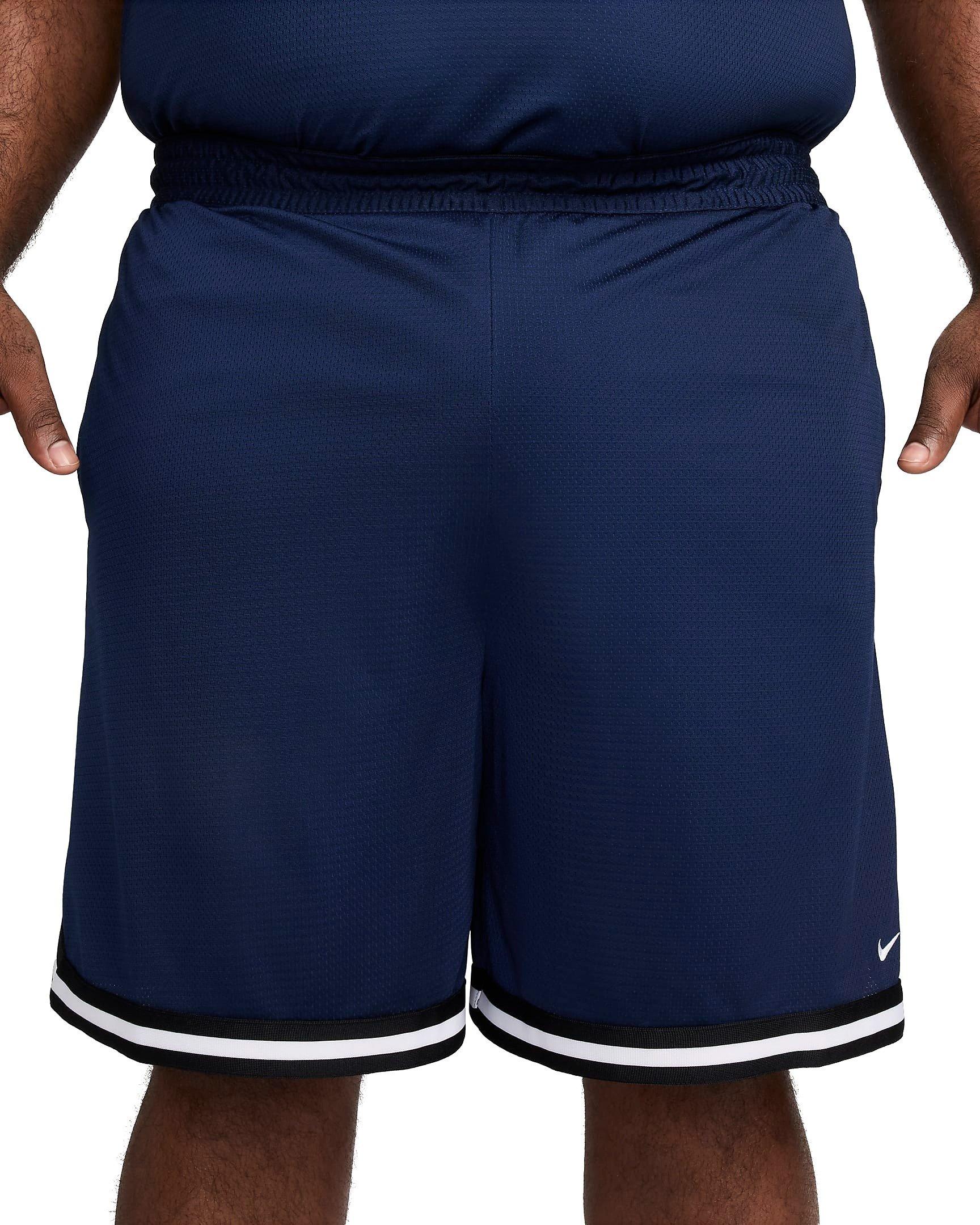 Nike Men's DNA Dri-FIT 8" Basketball Shorts - NAVY Thumbnail View 8