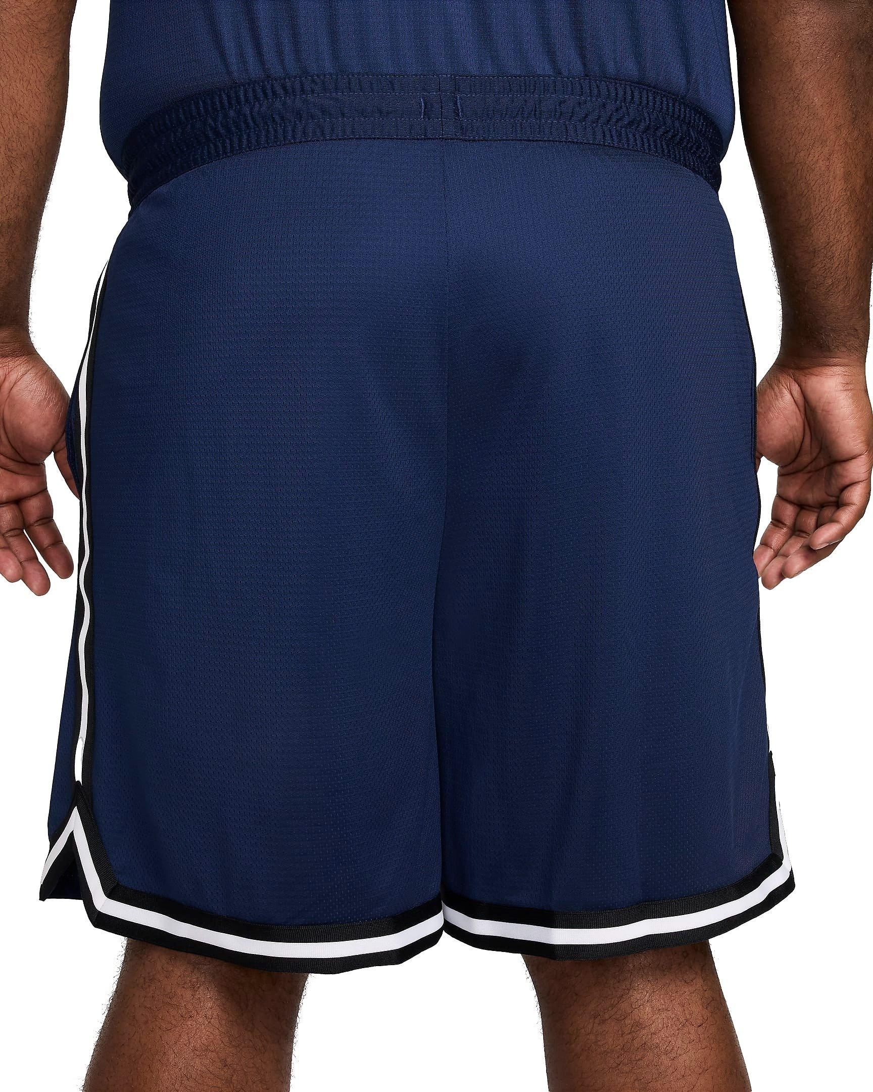 Nike Men's DNA Dri-FIT 8" Basketball Shorts - NAVY Thumbnail View 9
