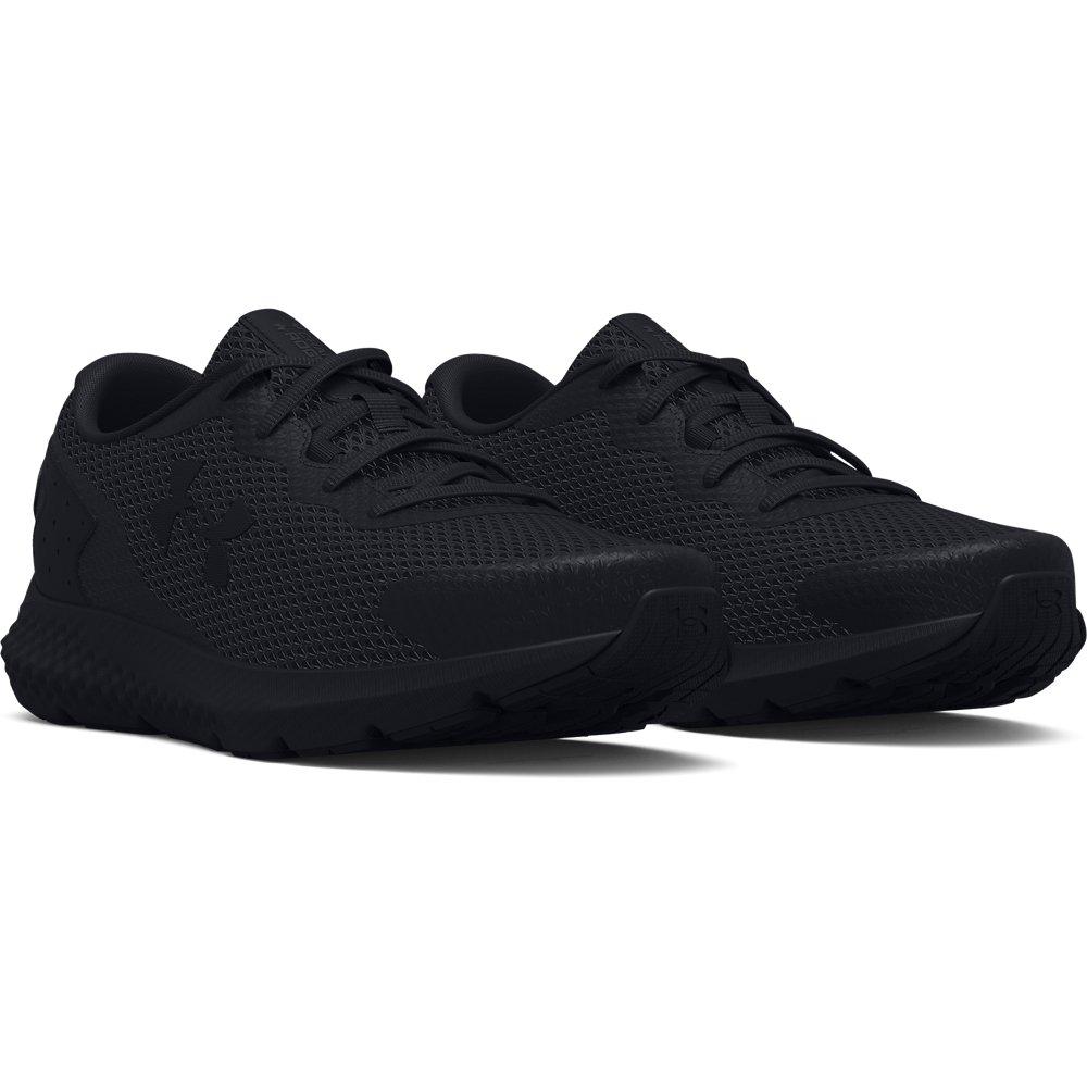 Under Armour Charged Rogue 3 "Black" Women's Running Shoe - BLACK Thumbnail View 3