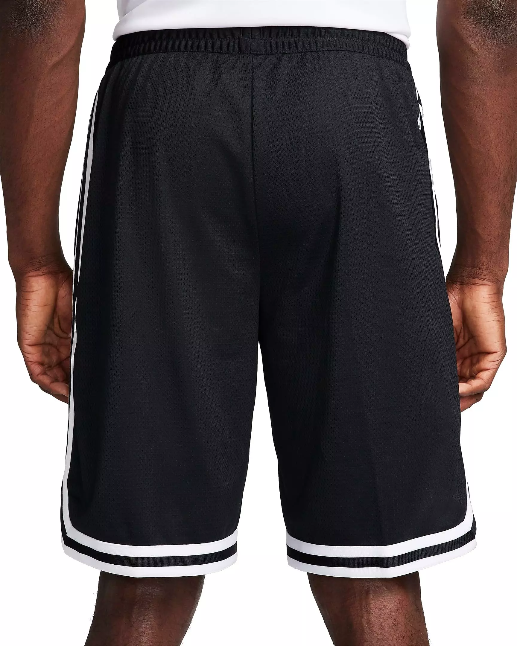 Nike Men's DNA Dri-FIT 10" Basketball Shorts - BLACK/WHITE