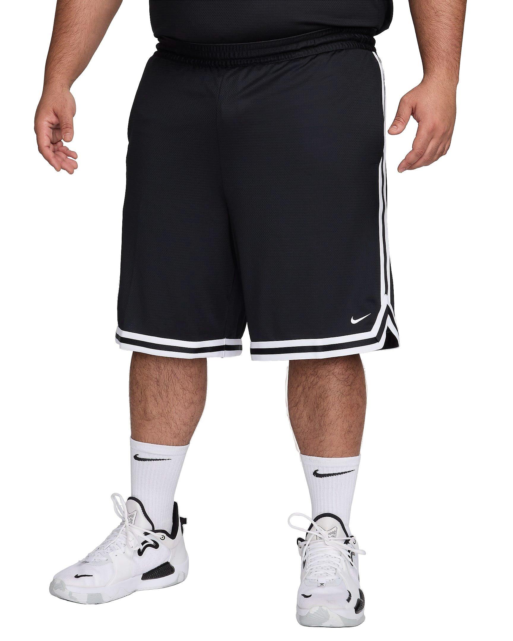 Nike Men's Dri-FIT DNA 10" Basketball Shorts - BLACK/WHITE Thumbnail View 11