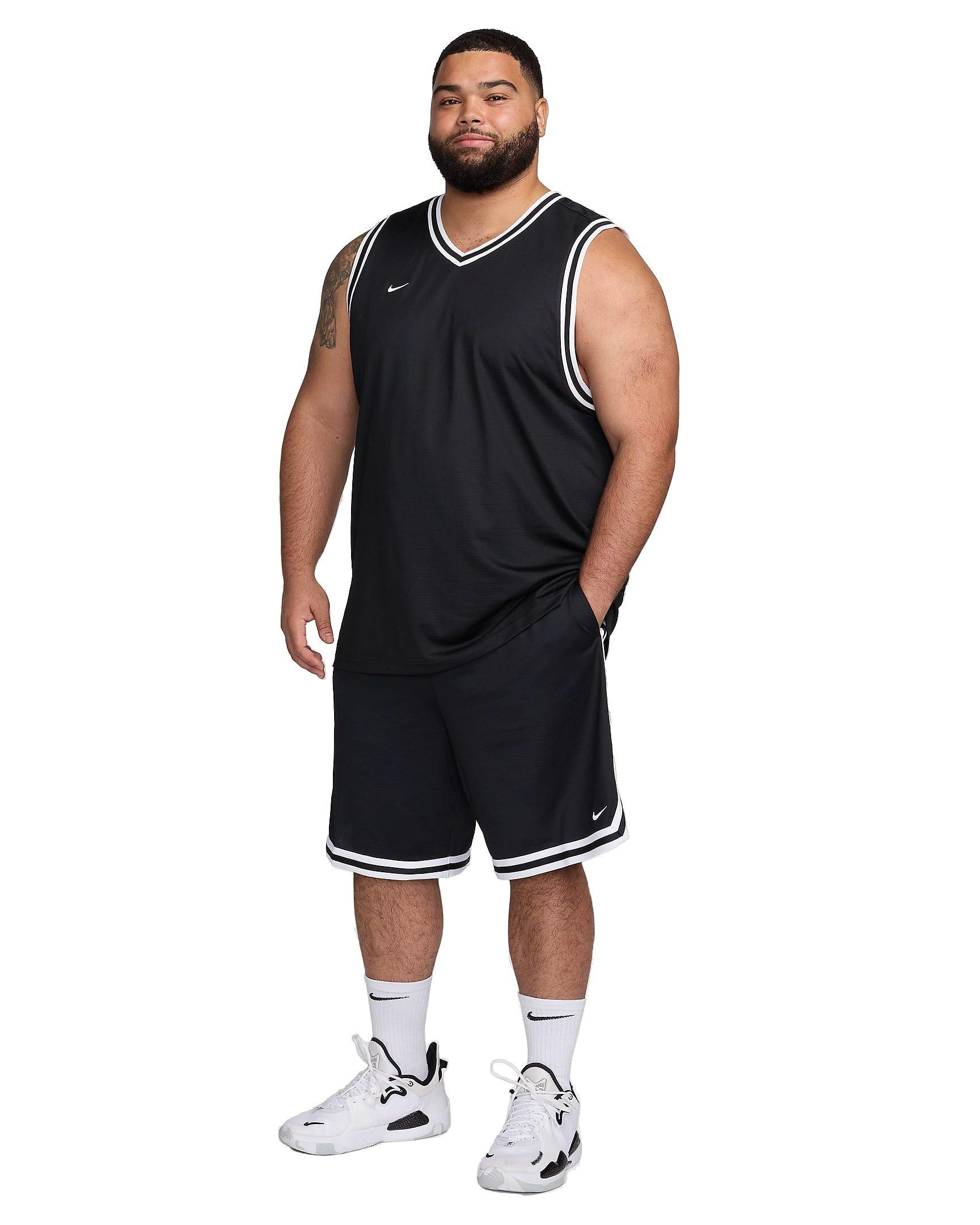 Nike Men's Dri-FIT DNA 10" Basketball Shorts - BLACK/WHITE Thumbnail View 12