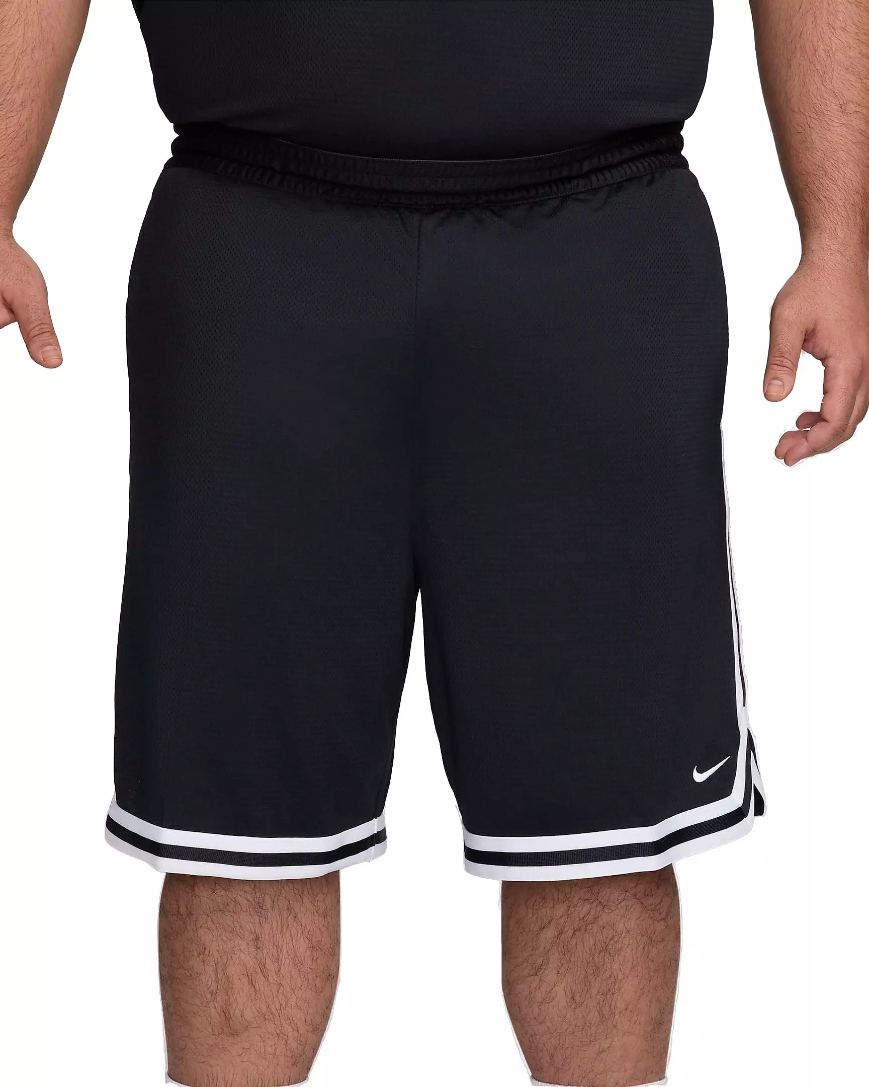 Nike Men's Dri-FIT DNA 10" Basketball Shorts - BLACK/WHITE