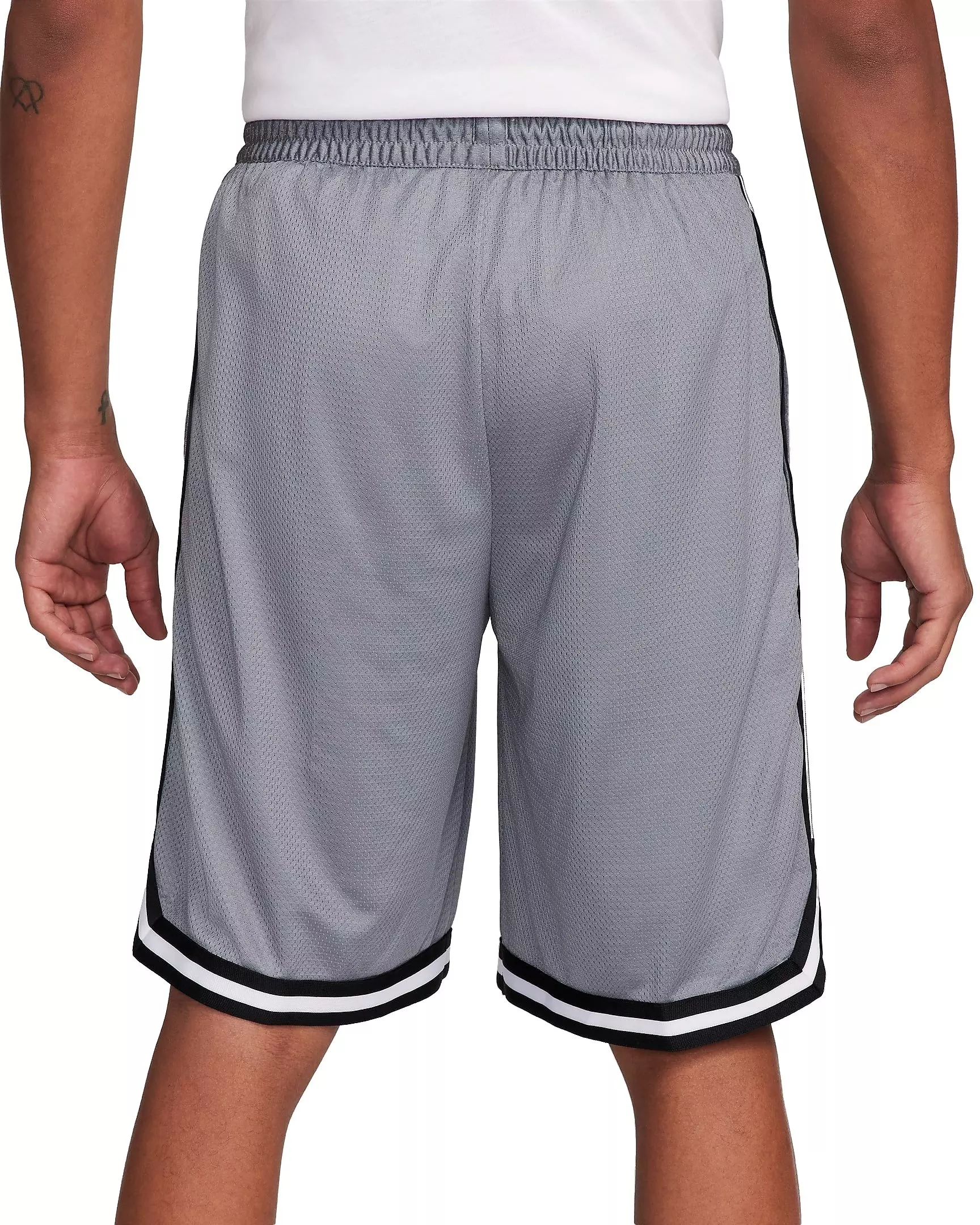 Nike Men's Dri-FIT DNA 10" Basketball Shorts - GREY/BLACK