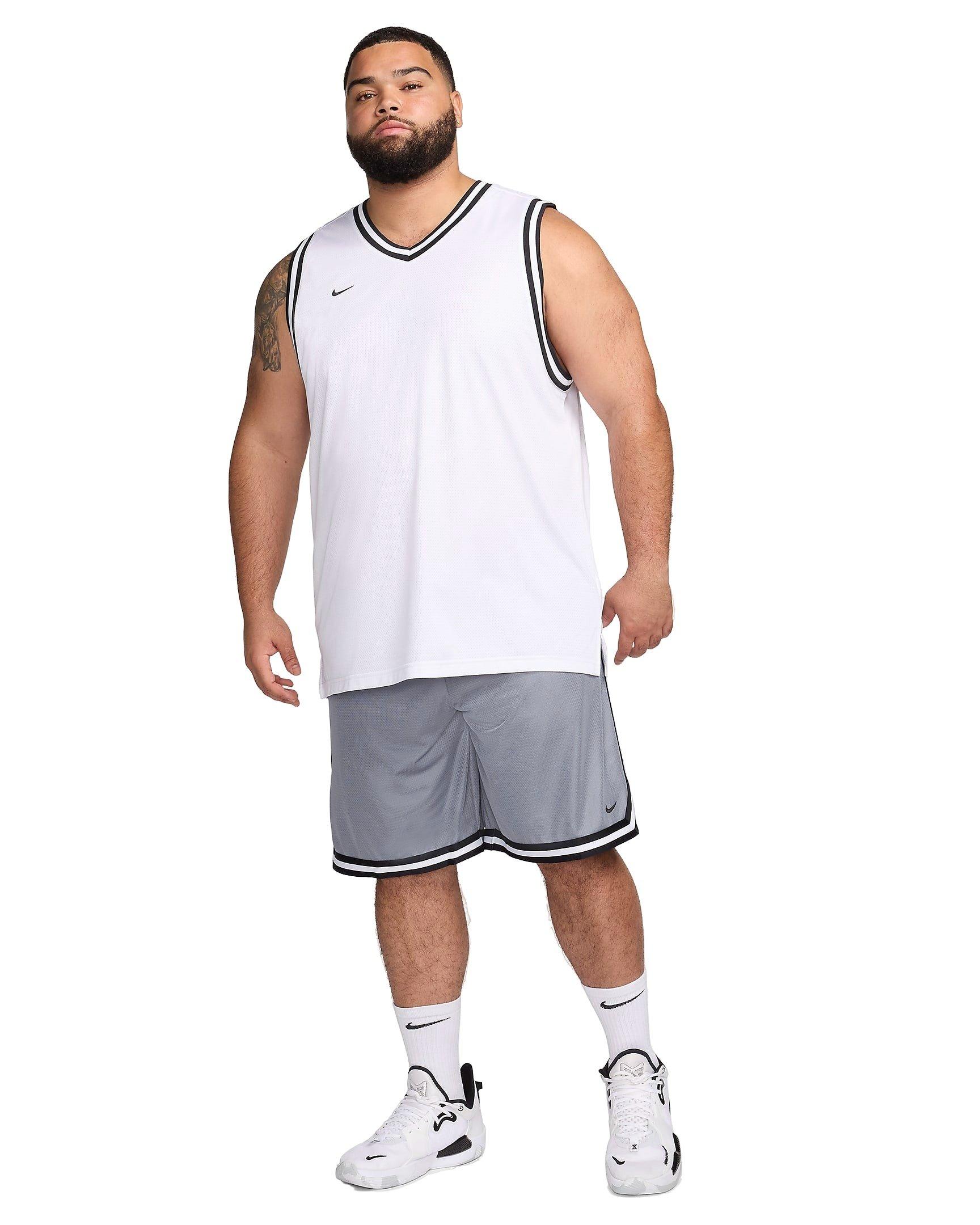 Nike Men's DNA Dri-FIT 10" Basketball Shorts - GREY/BLACK Thumbnail View 11