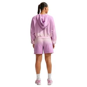 Nike Women's Sportswear Phoenix Fleece Dip-Dye Oversized Henley Hoodie