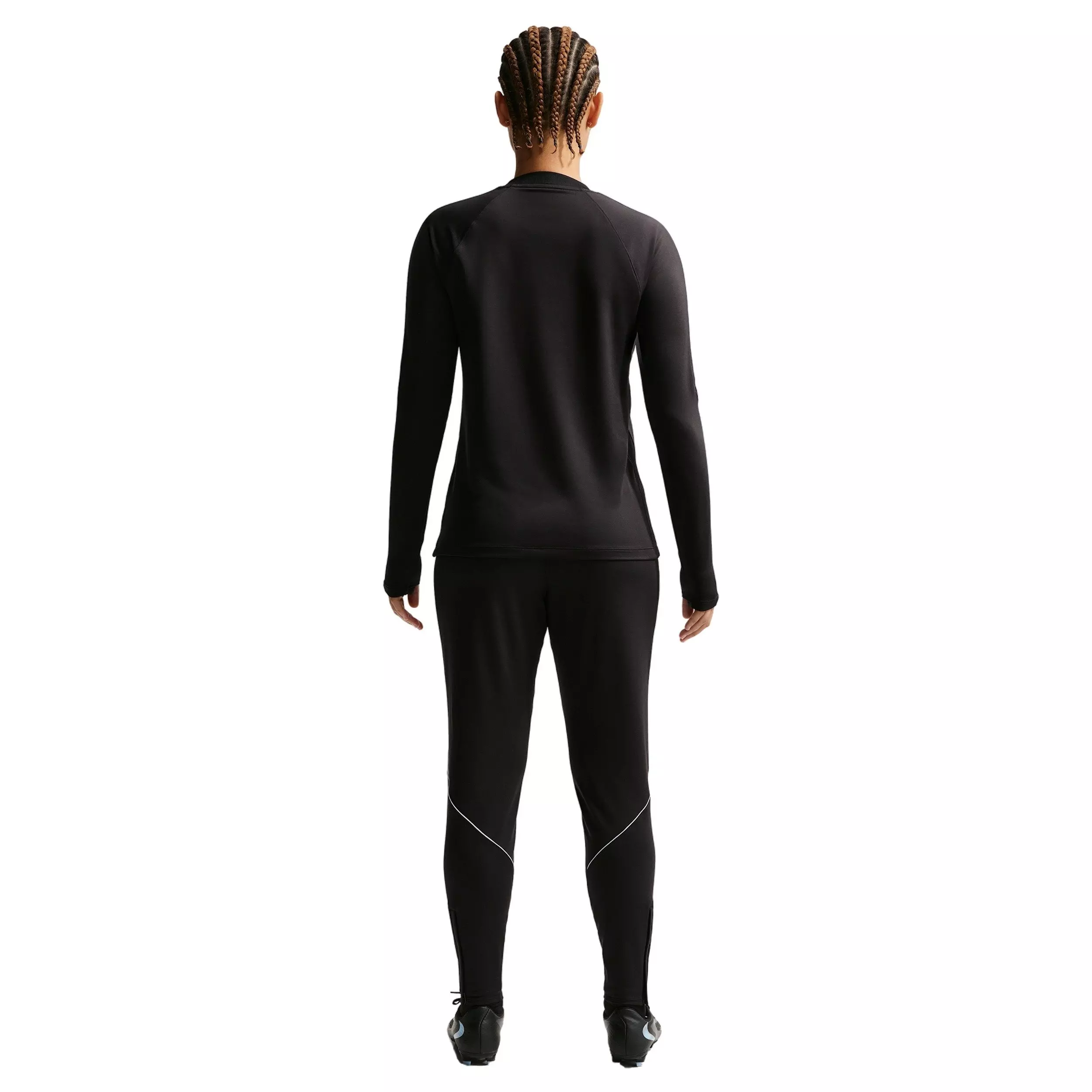 Nike Women's Strike Dri-FIT Soccer Crew-Neck Top - Black/White - BLACK/WHITE