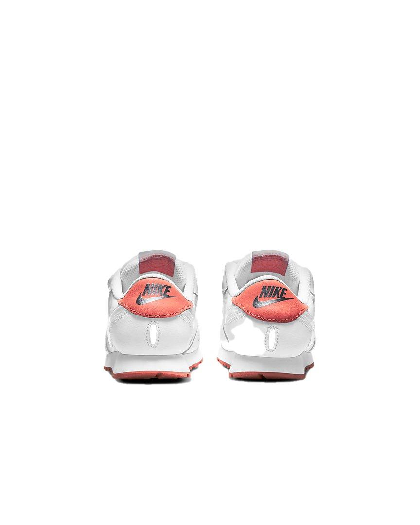 Nike MD Valiant "White/Silver" Preschool Girls' Shoe - WHITE Thumbnail View 4