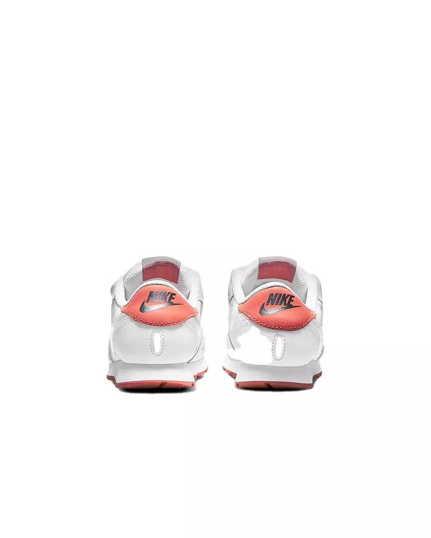 Nike MD Valiant "White/Silver" Preschool Girls' Shoe - WHITE