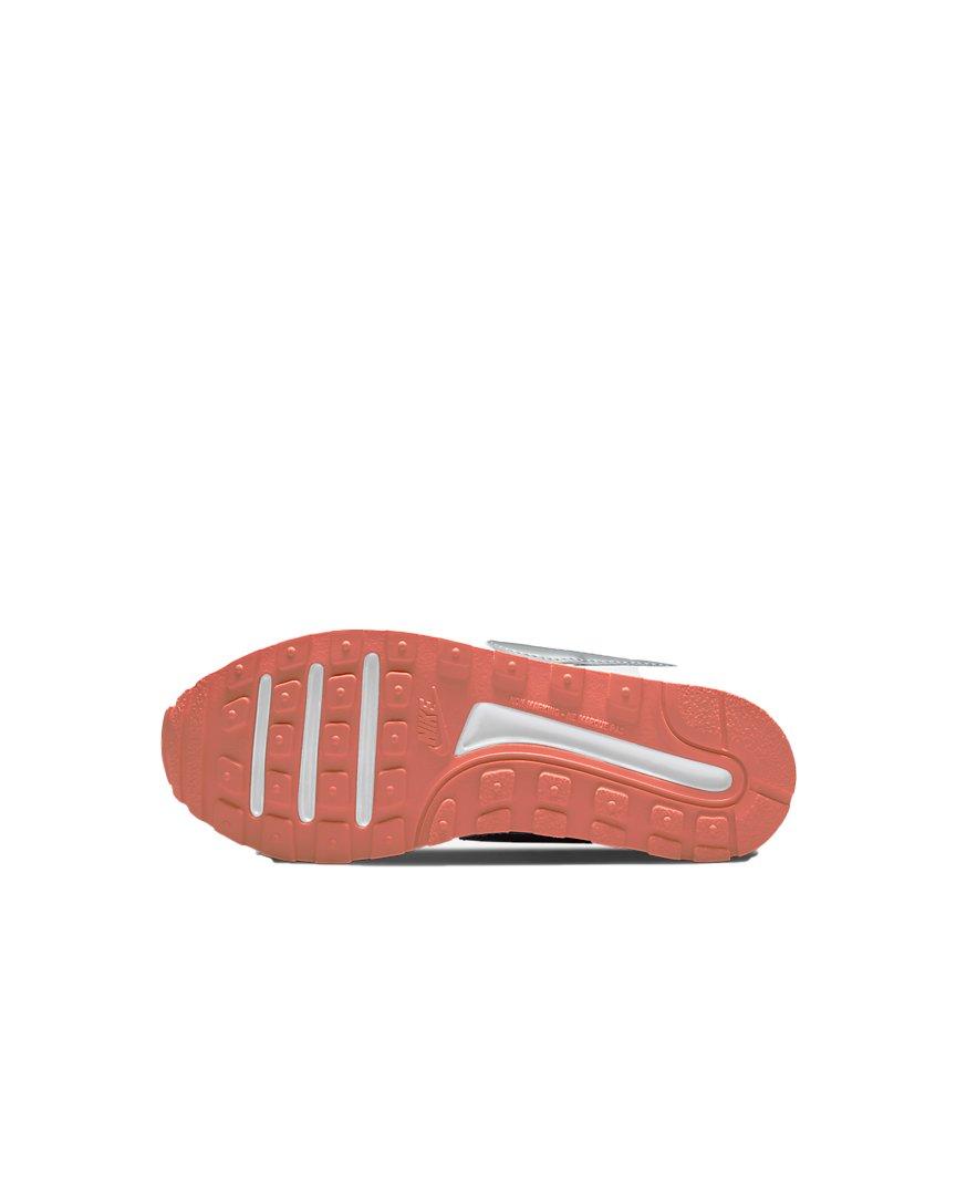 Nike MD Valiant "White/Silver" Preschool Girls' Shoe - WHITE Thumbnail View 6