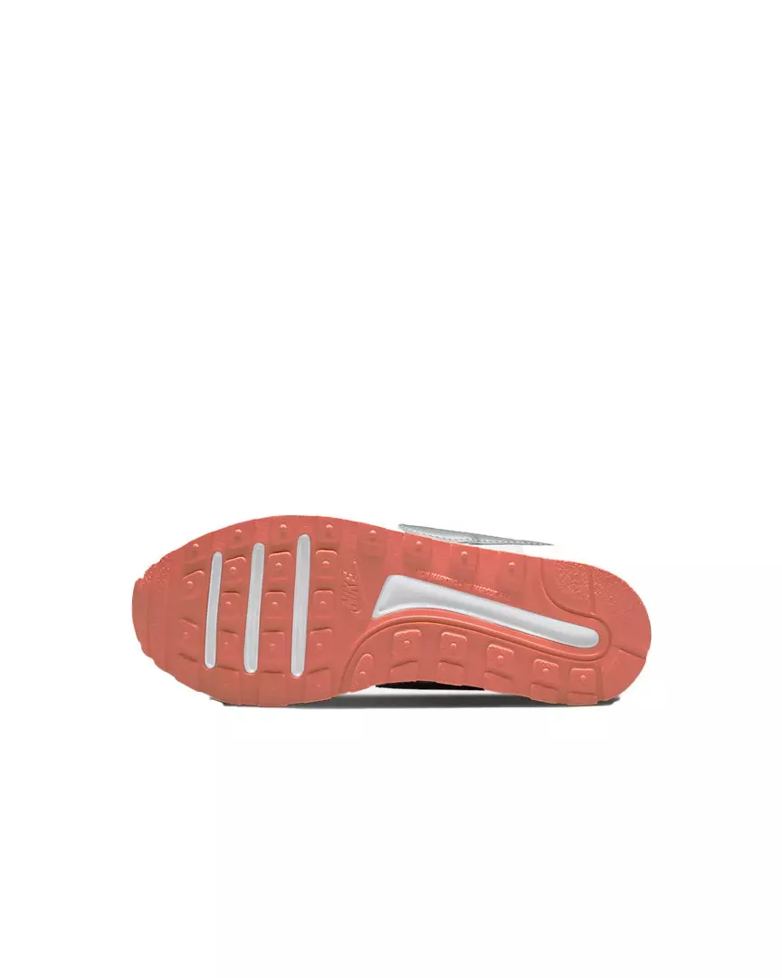 Nike MD Valiant "White/Silver" Preschool Girls' Shoe - WHITE