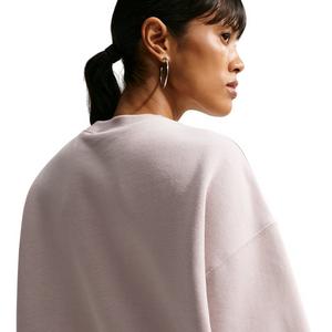 Nike Women's Studio Fleece Med-Weight Oversized Crew