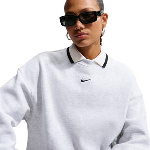 Nike Women's Studio Fleece Med-Weight Oversized Crew