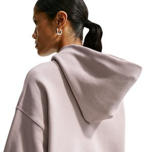 Nike Women's Studio Fleece Medium Weight Oversized Pullover Hoodie