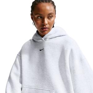 Nike Women's Studio Fleece Medium Weight Oversized Pullover Hoodie